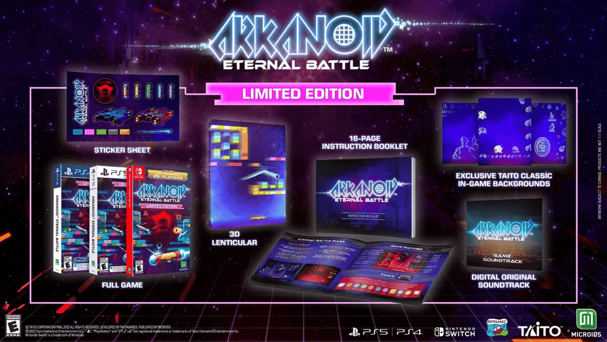Arkanoid: Eternal Battle – Limited Edition (PS4)