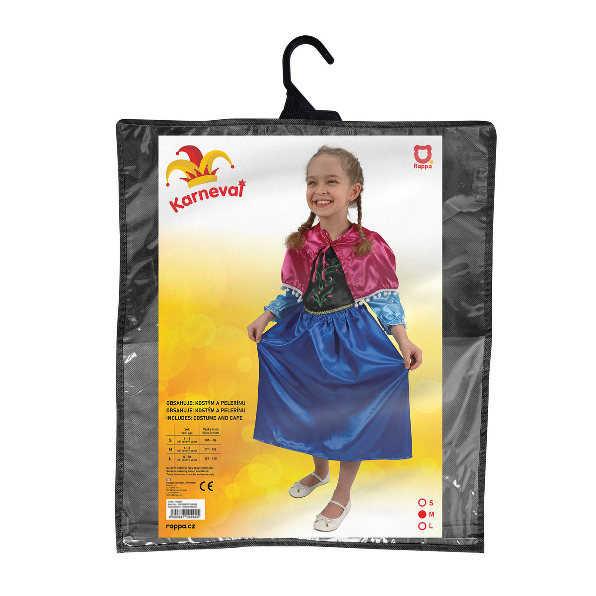 Princess costume winter kingdom, size M