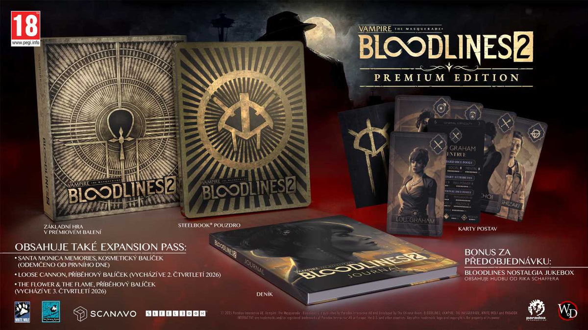 Vampire: The Masquerade – Bloodlines 2 – Premium Edition (PS5)