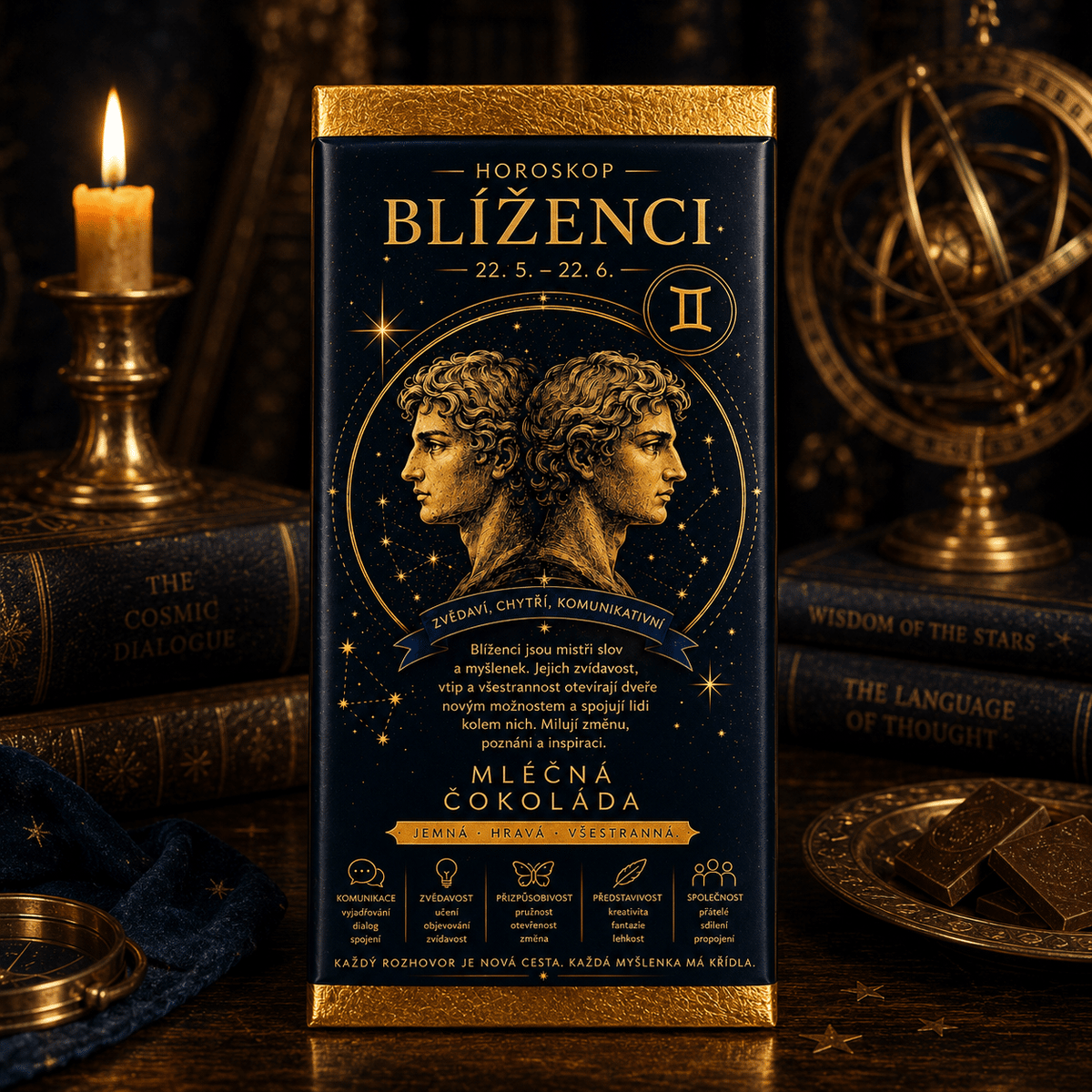 Gift Milk Chocolate 100 g – Gemini