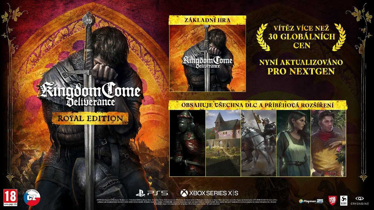 Kingdom Come: Deliverance – Royal Edition (Xbox Series X) – Czech Dubbing