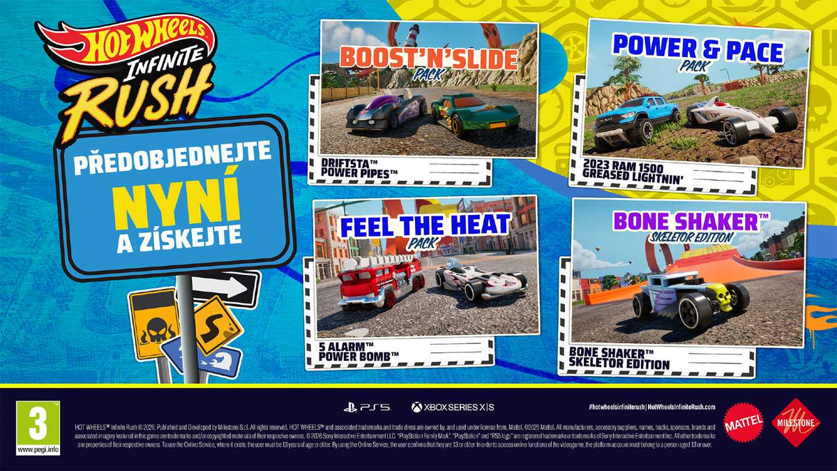 Hot Wheels Infinite Rush – Day One Edition (PS5)