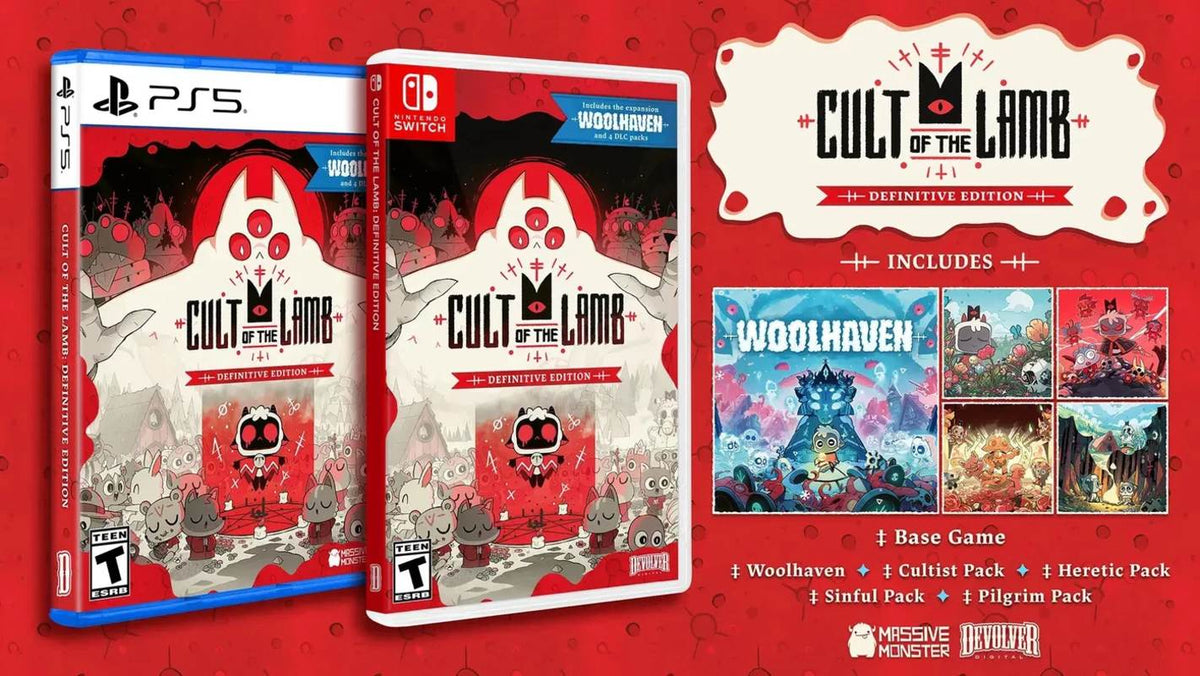 Cult of the Lamb – Definitive Edition (Nintendo Switch)