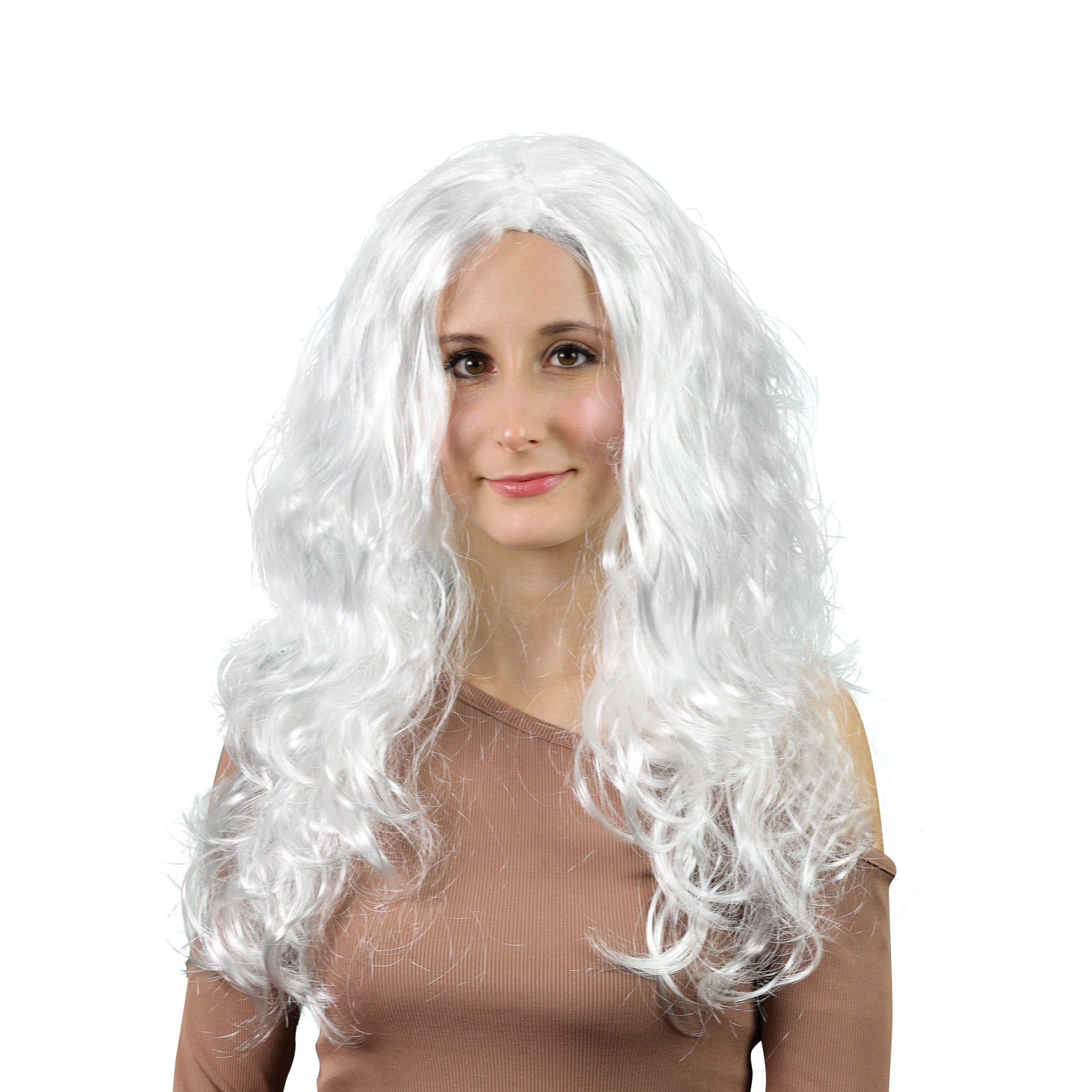Long-haired angel wig