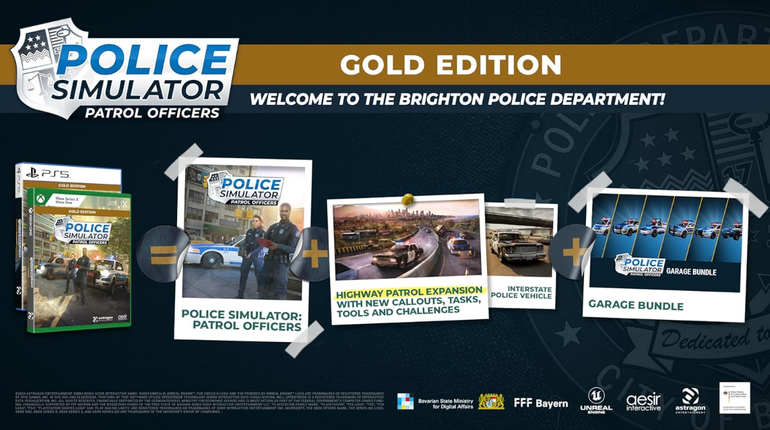 Police Simulator: Patrol Officers – Gold Edition (PS5)
