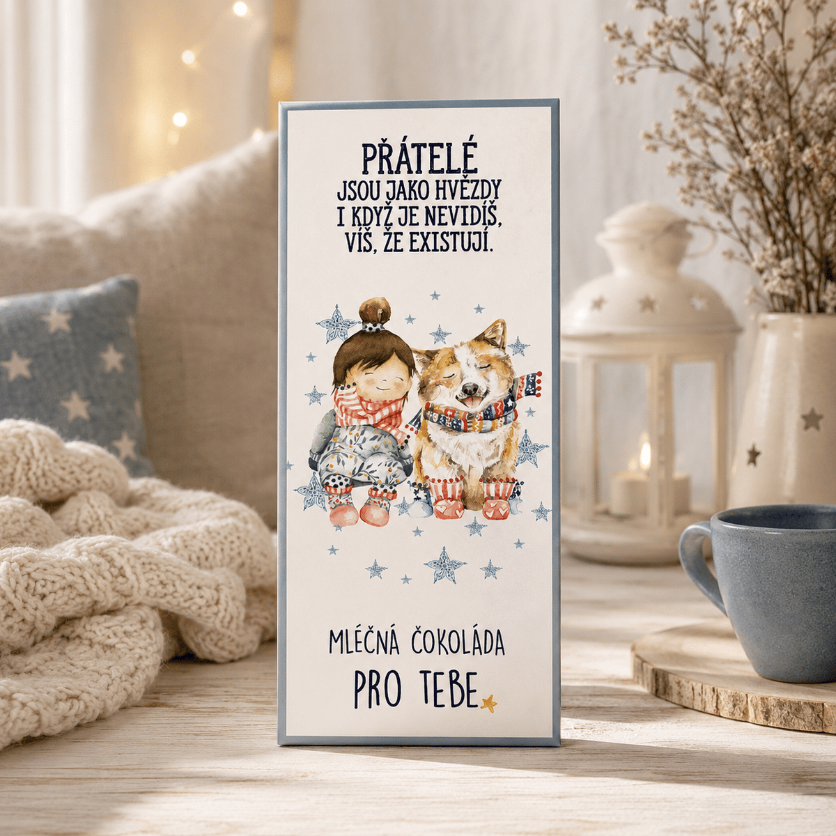 Gift Milk Chocolate 100 g – For Friends