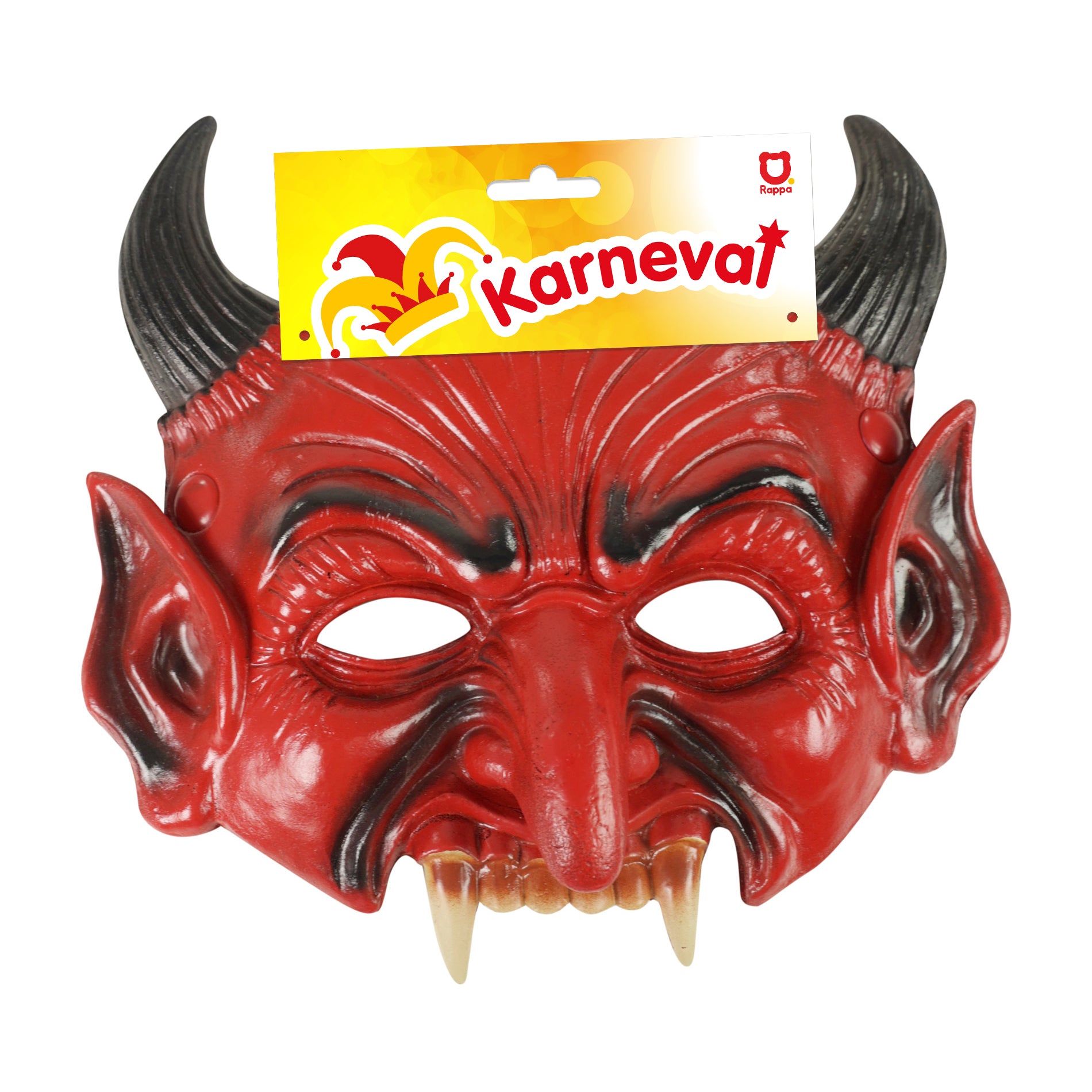 Rubber devil mask