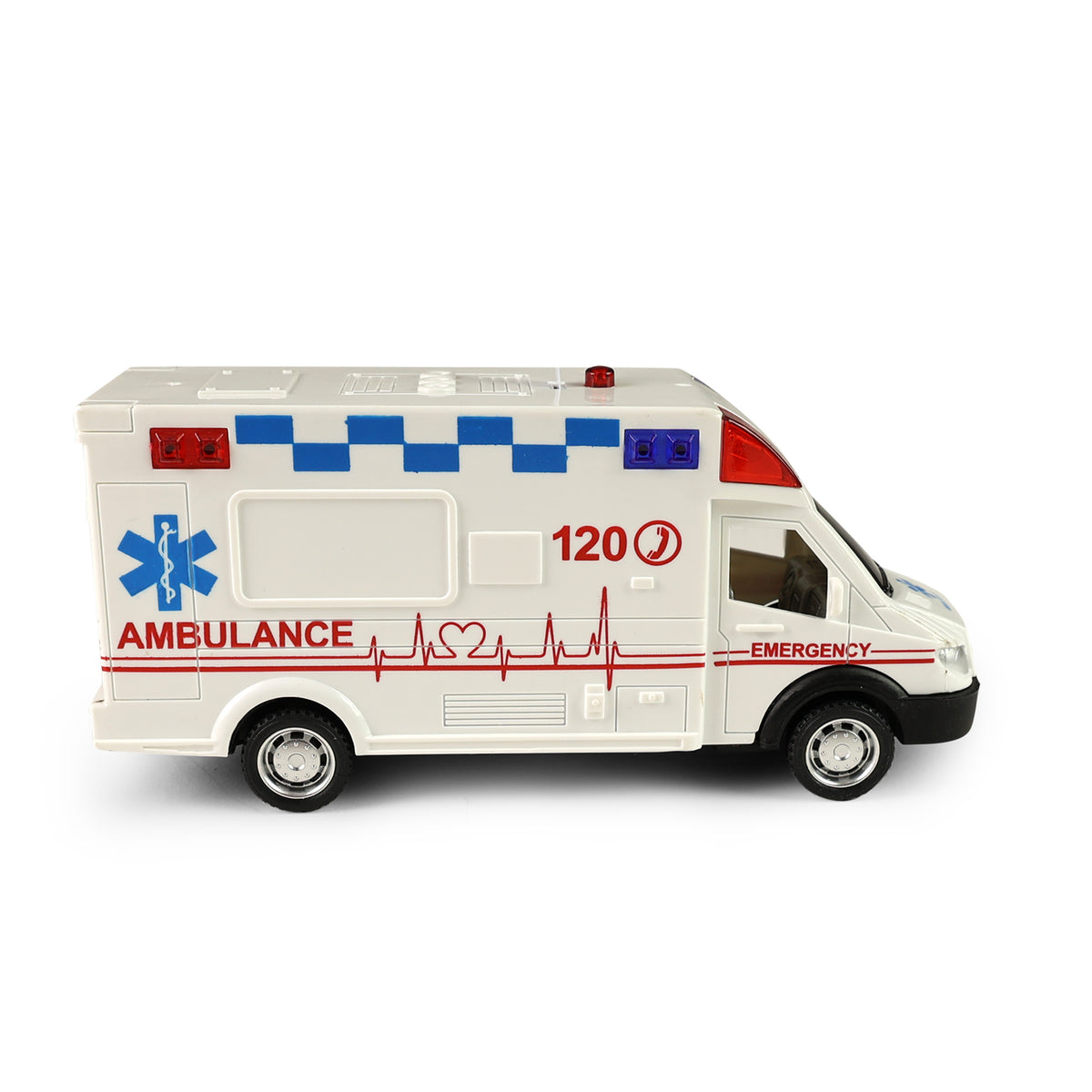 Ambulance toy car with sound and lights