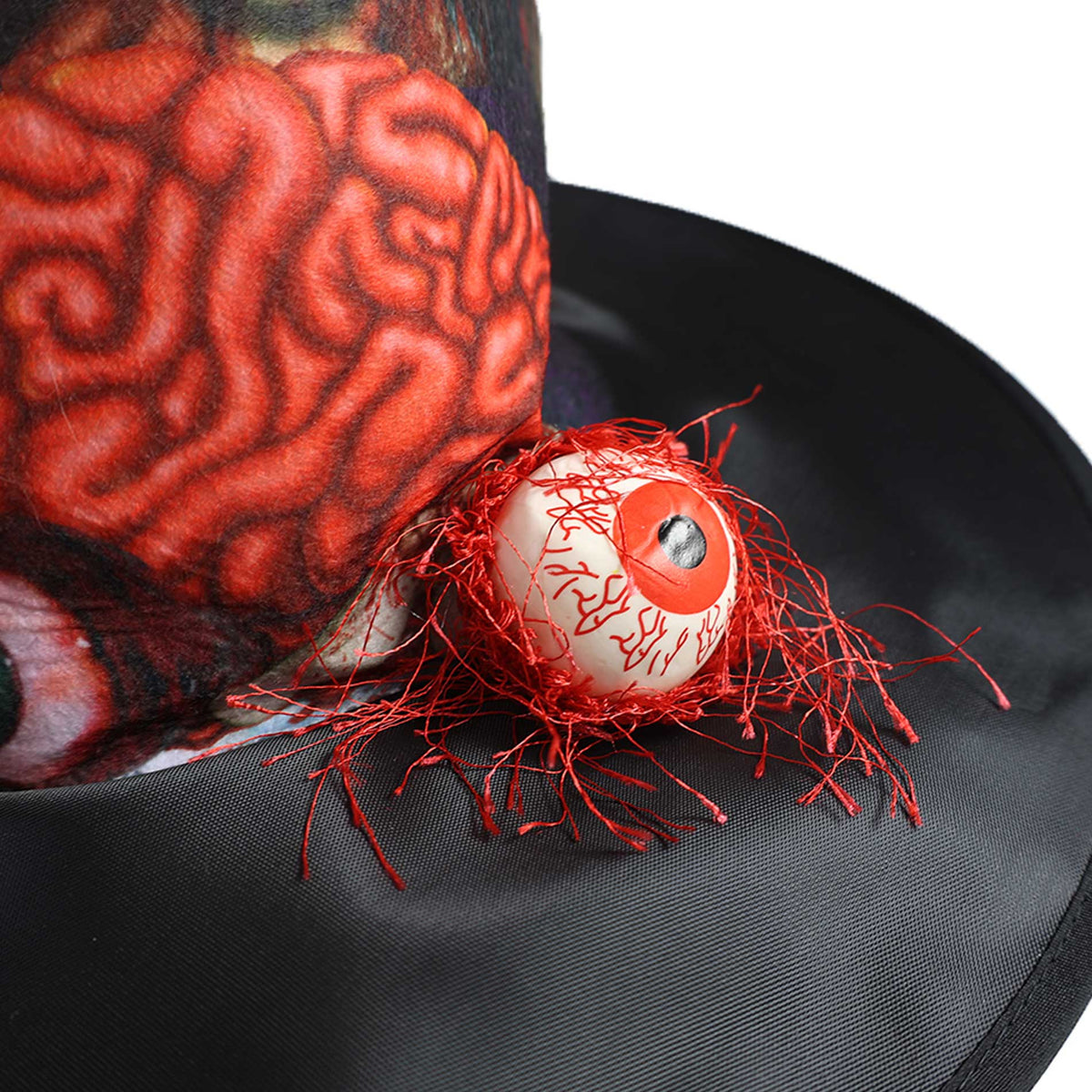 Witch Halloween hat with eye for adults