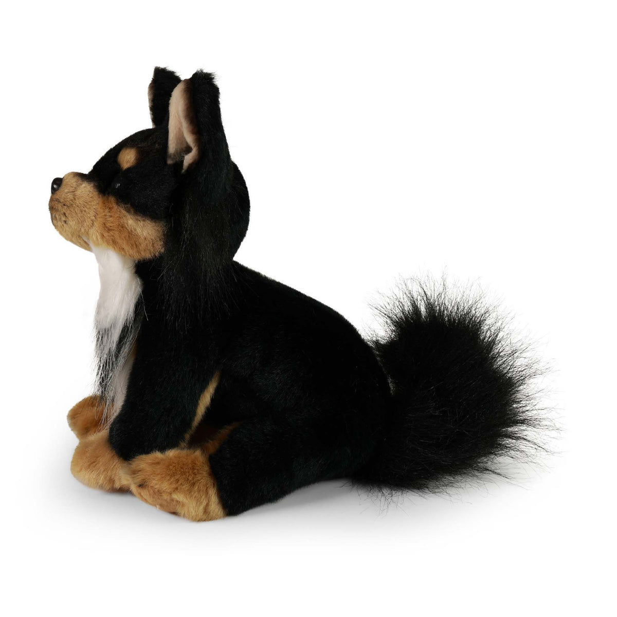 Plush seated Chihuahua dog 24 cm