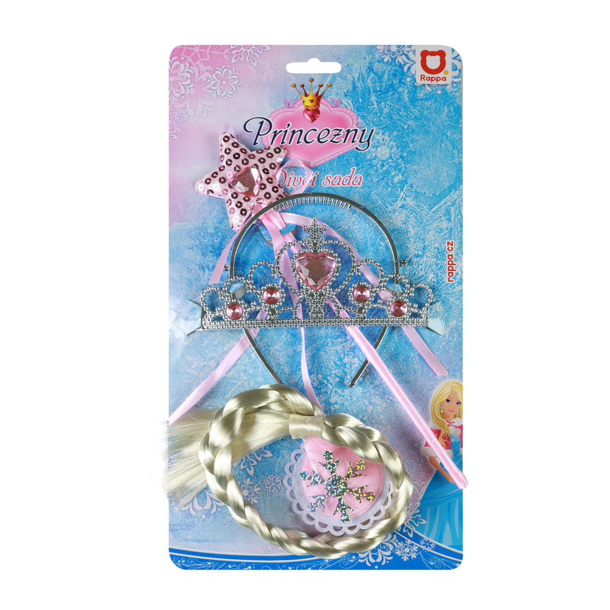 Pink princess set with braid