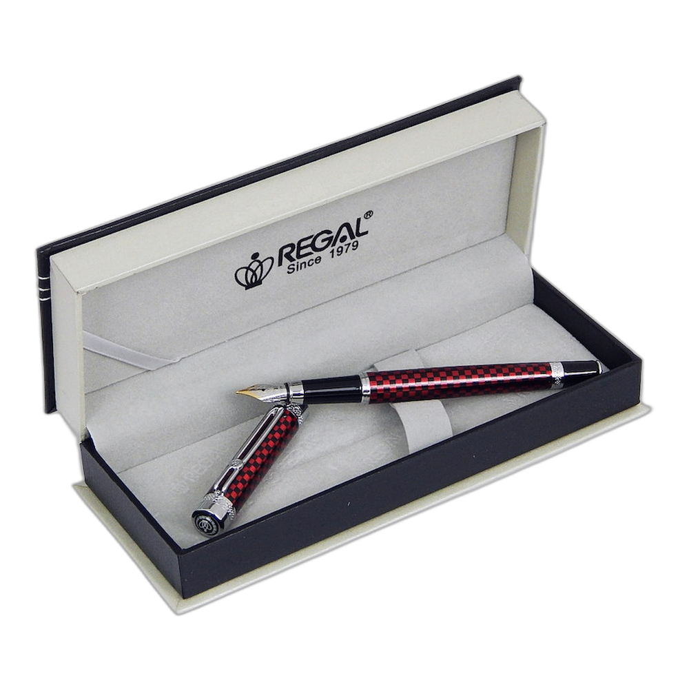 Regal Ritz Fountain Pen Gift Set Red