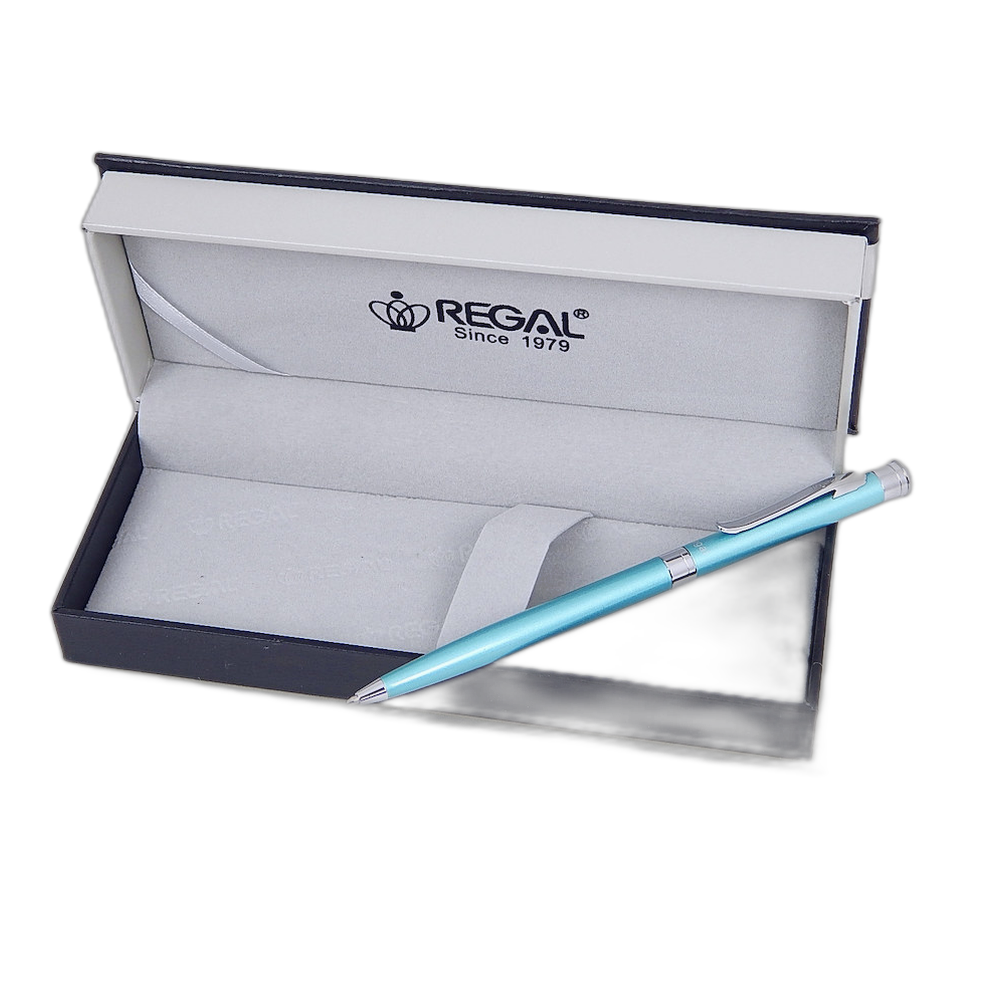 Regal Lane Ballpoint Pen Gift Set Turquoise