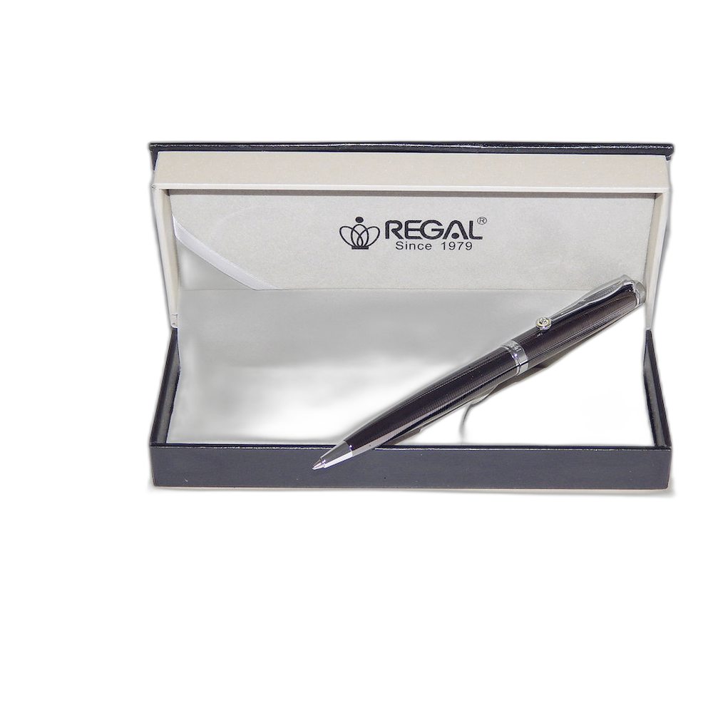 Regal Hadrian Ballpoint Pen Gift Set Grey