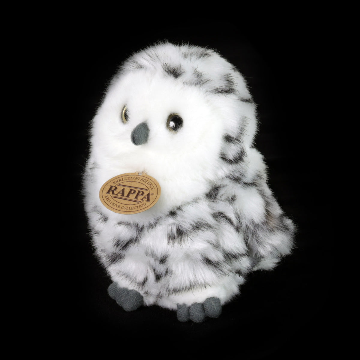 Snowy owl plush toy 17 cm