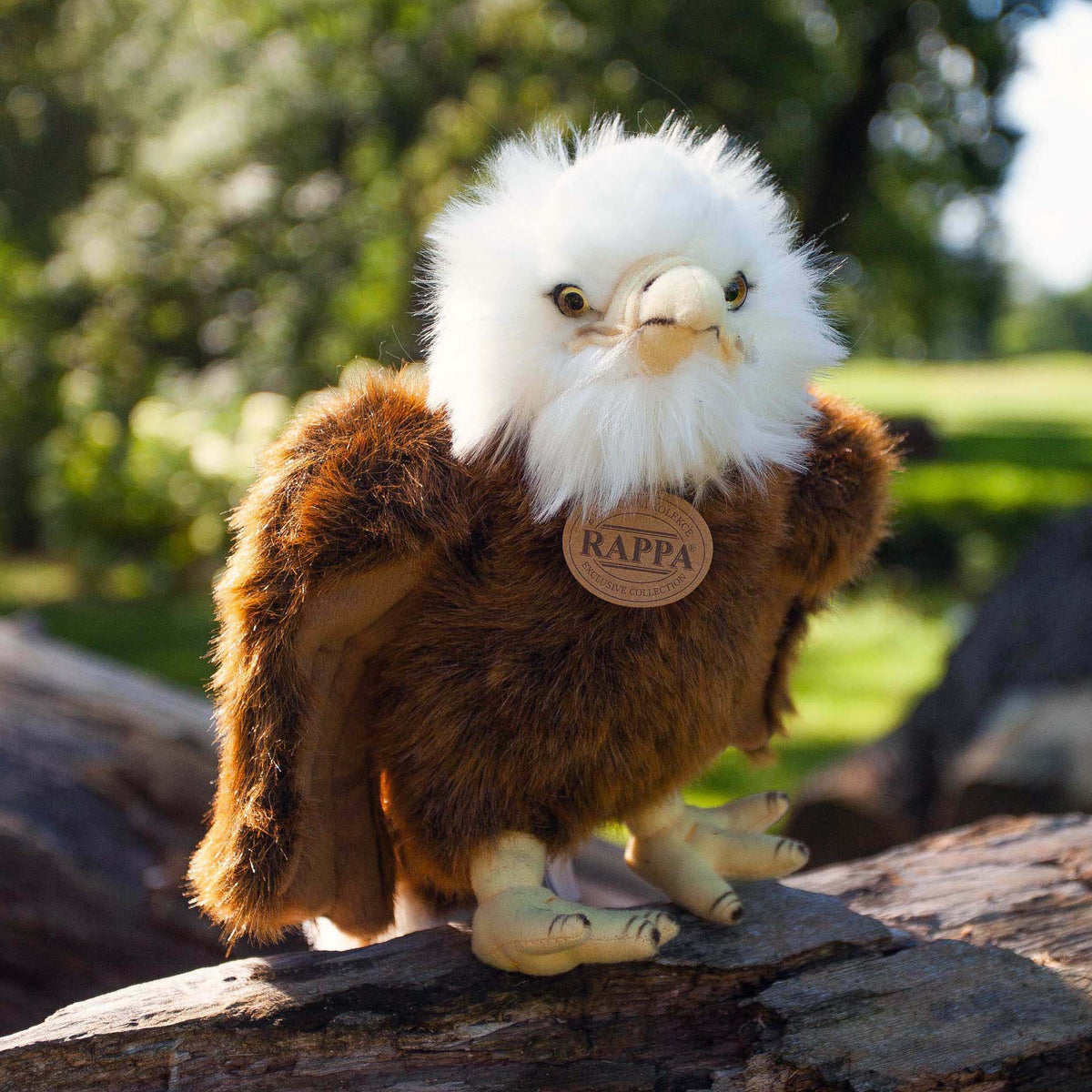 Eco-friendly plush eagle 24 cm