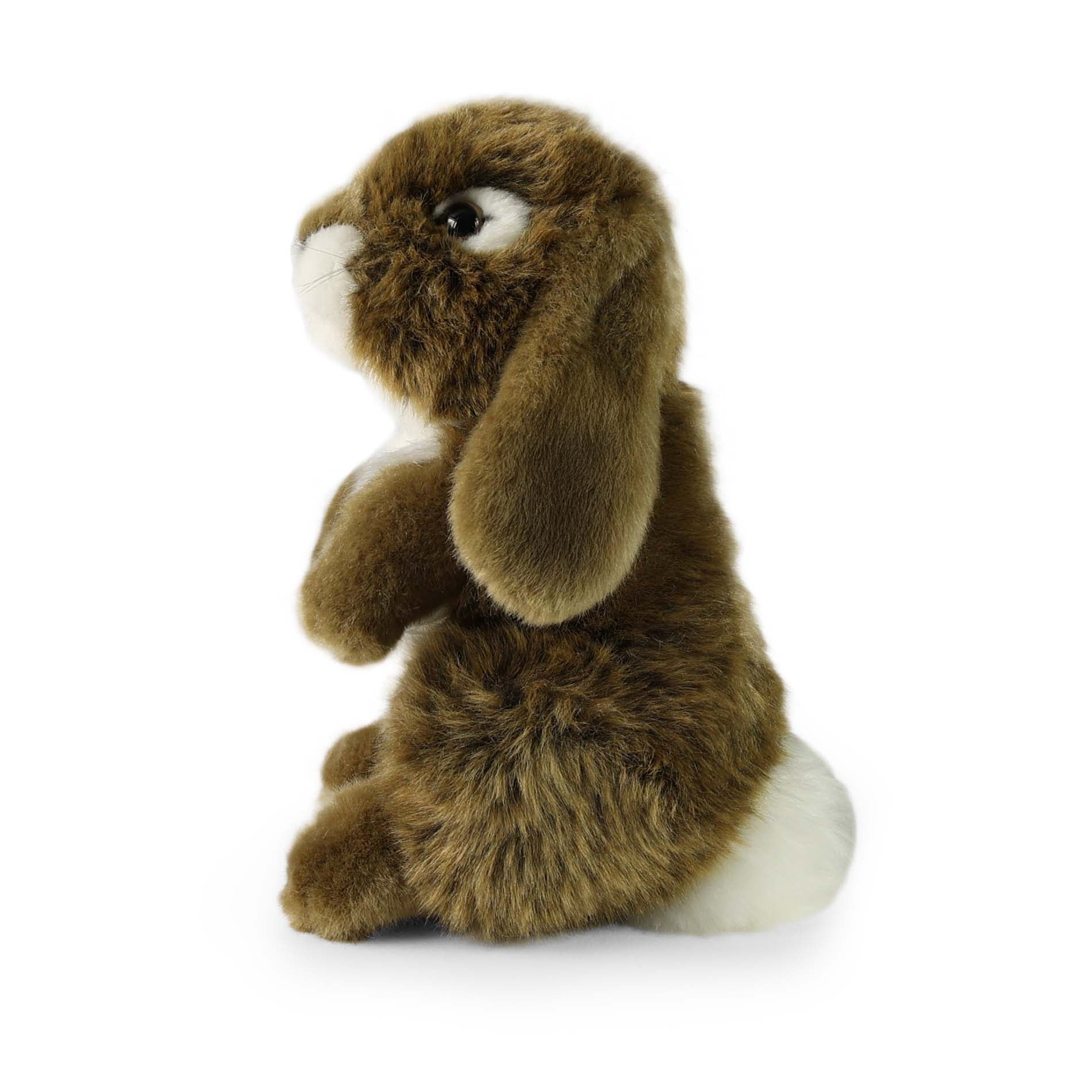 Plush brown rabbit 18 cm