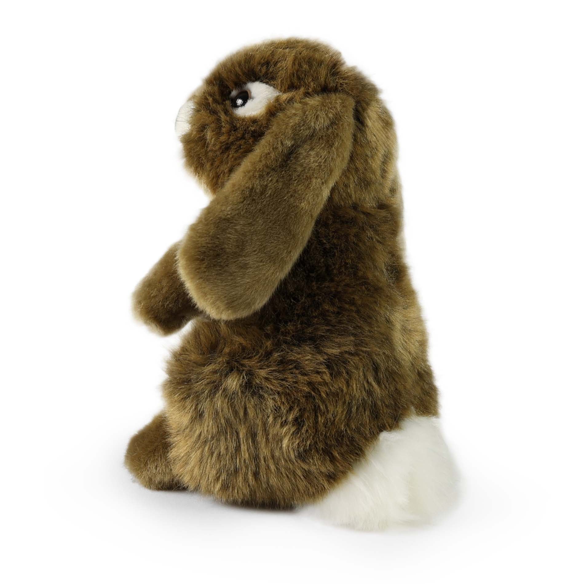 Plush brown rabbit 18 cm
