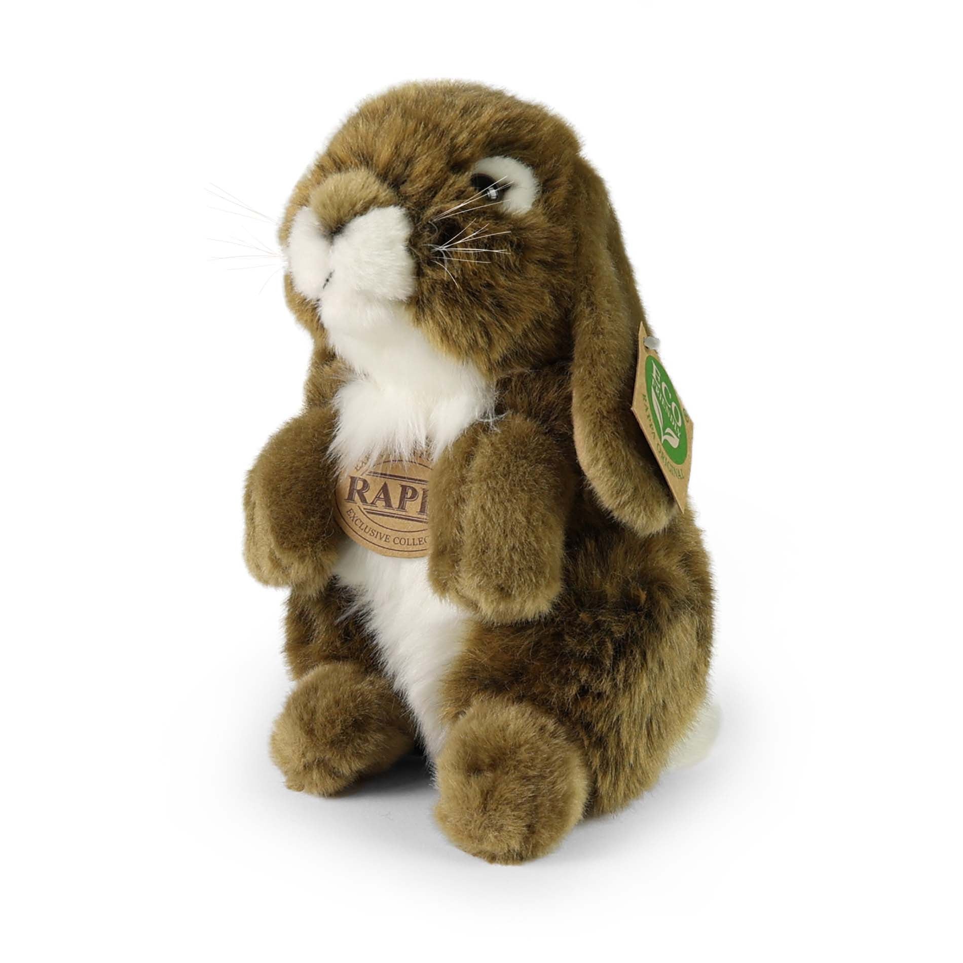 Plush brown rabbit 18 cm