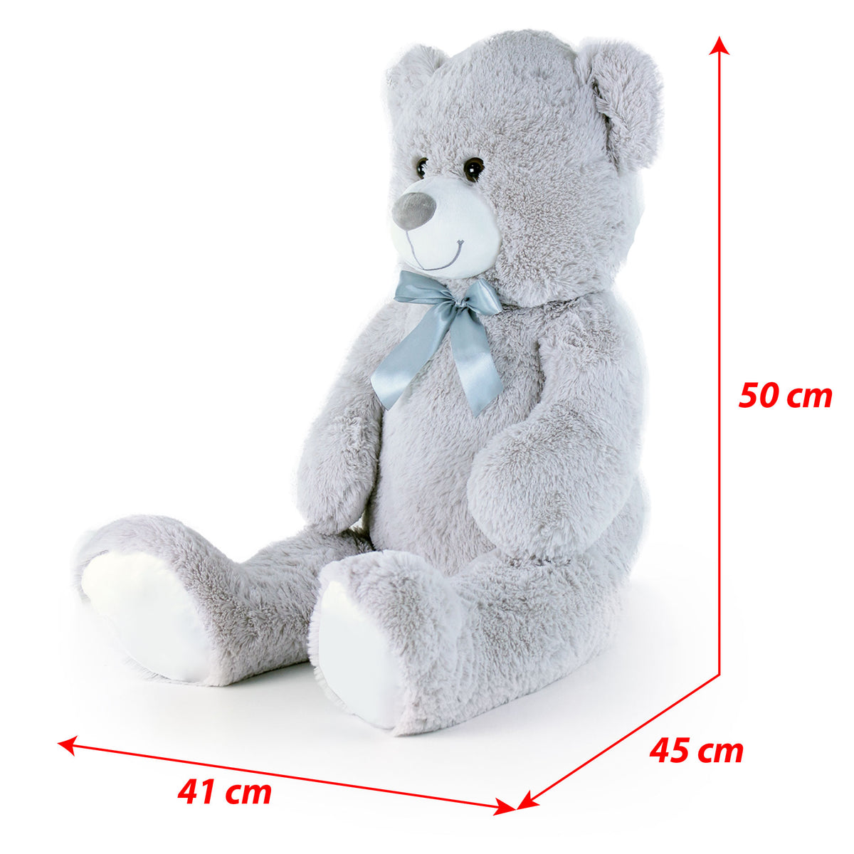 Large plush bear Hugo 80 cm