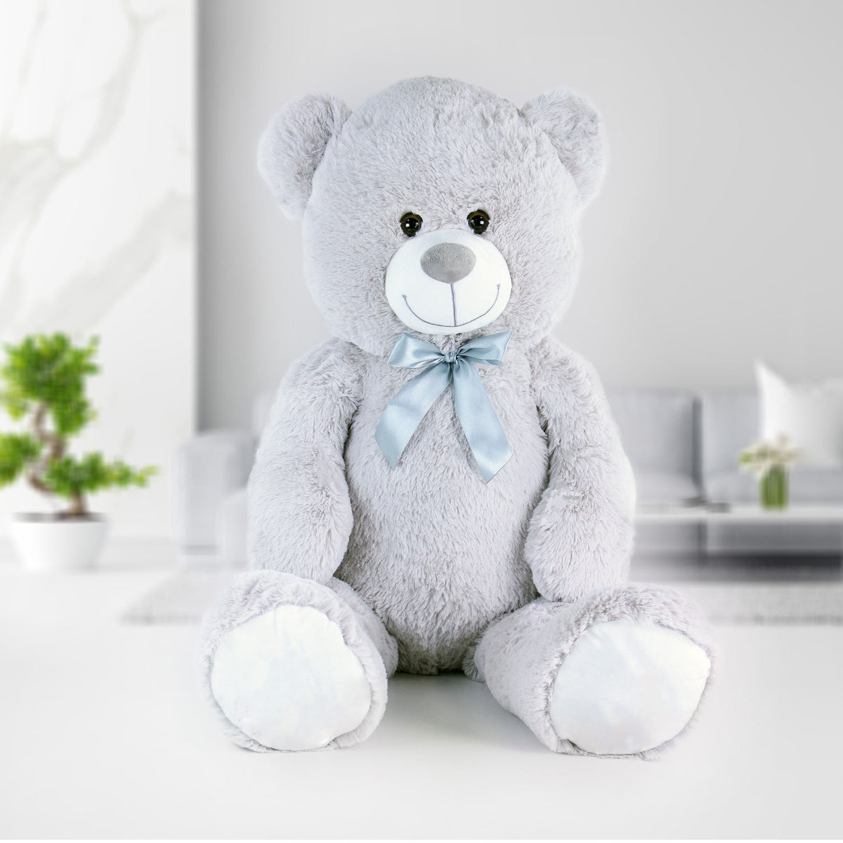 Large plush bear Hugo 80 cm