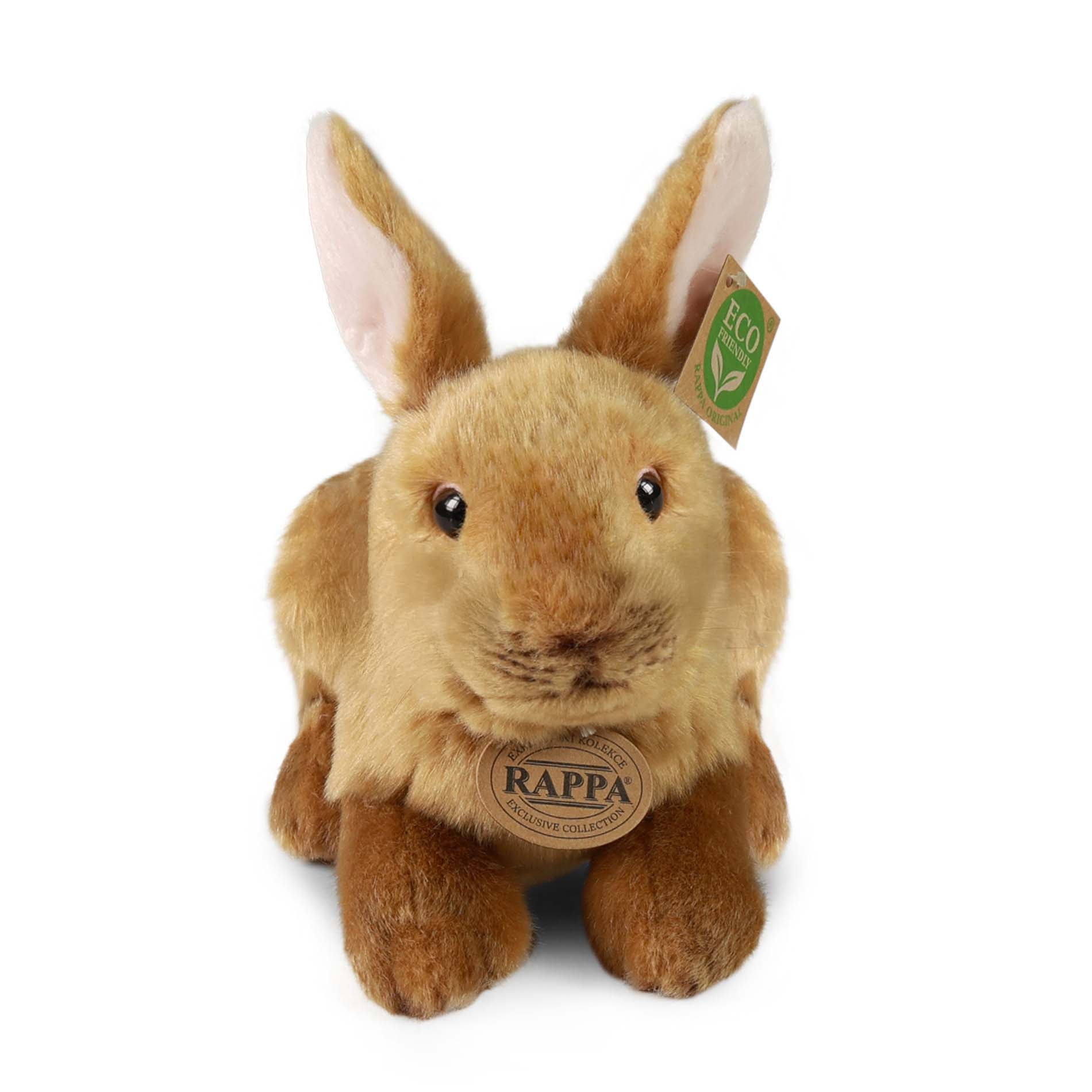 Plush brown rabbit 23 cm