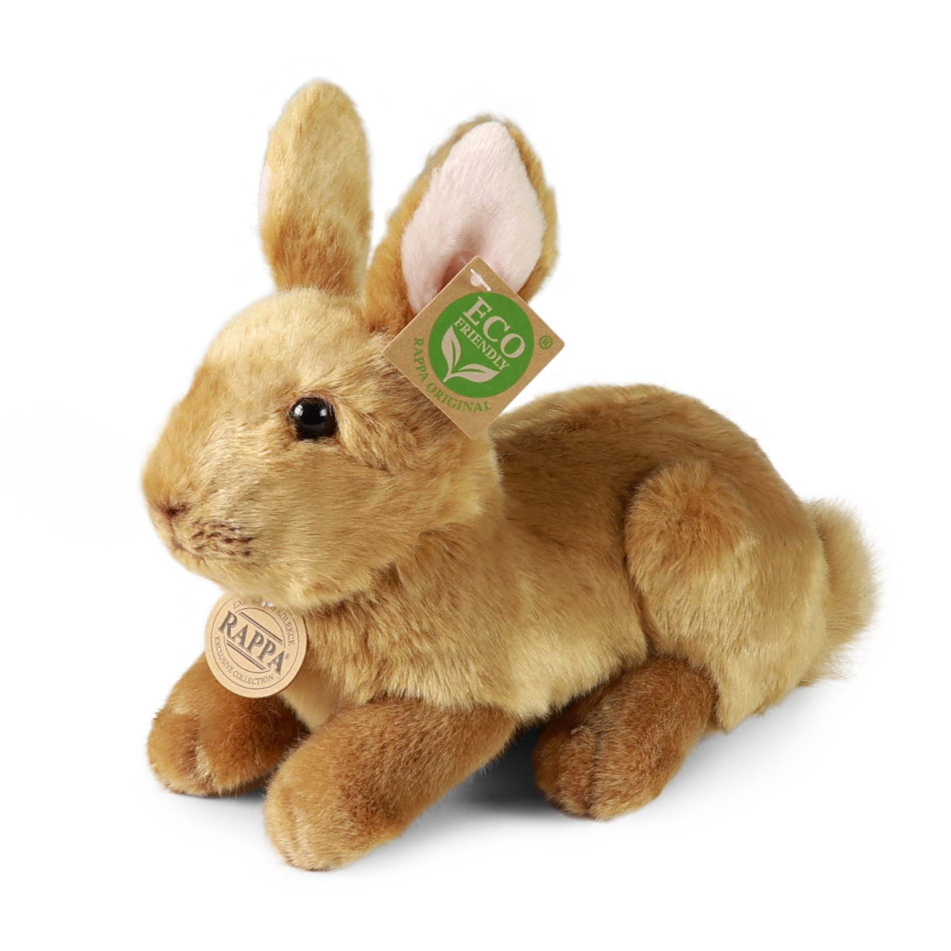 Plush brown rabbit 23 cm
