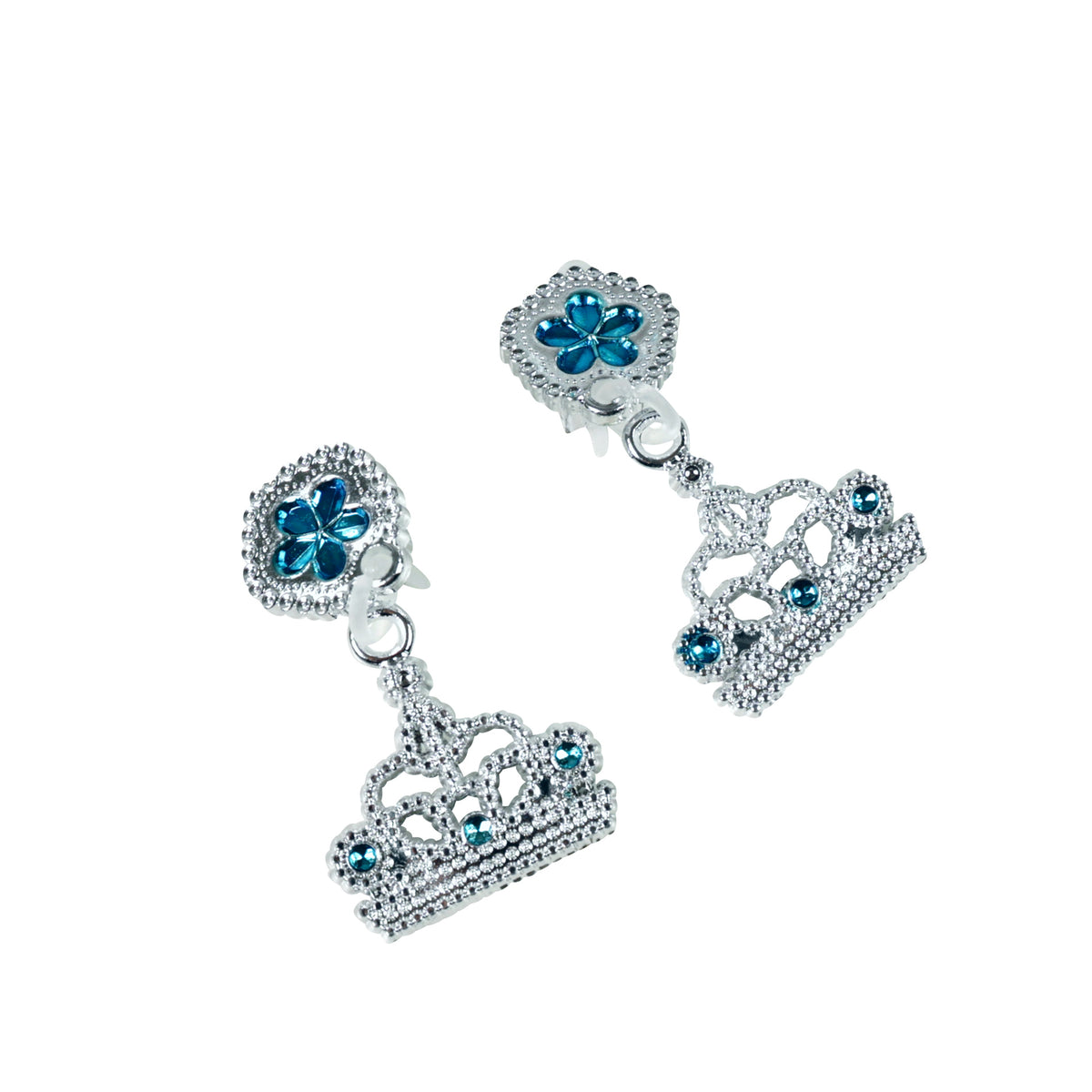 Snow Kingdom princess crown with earrings