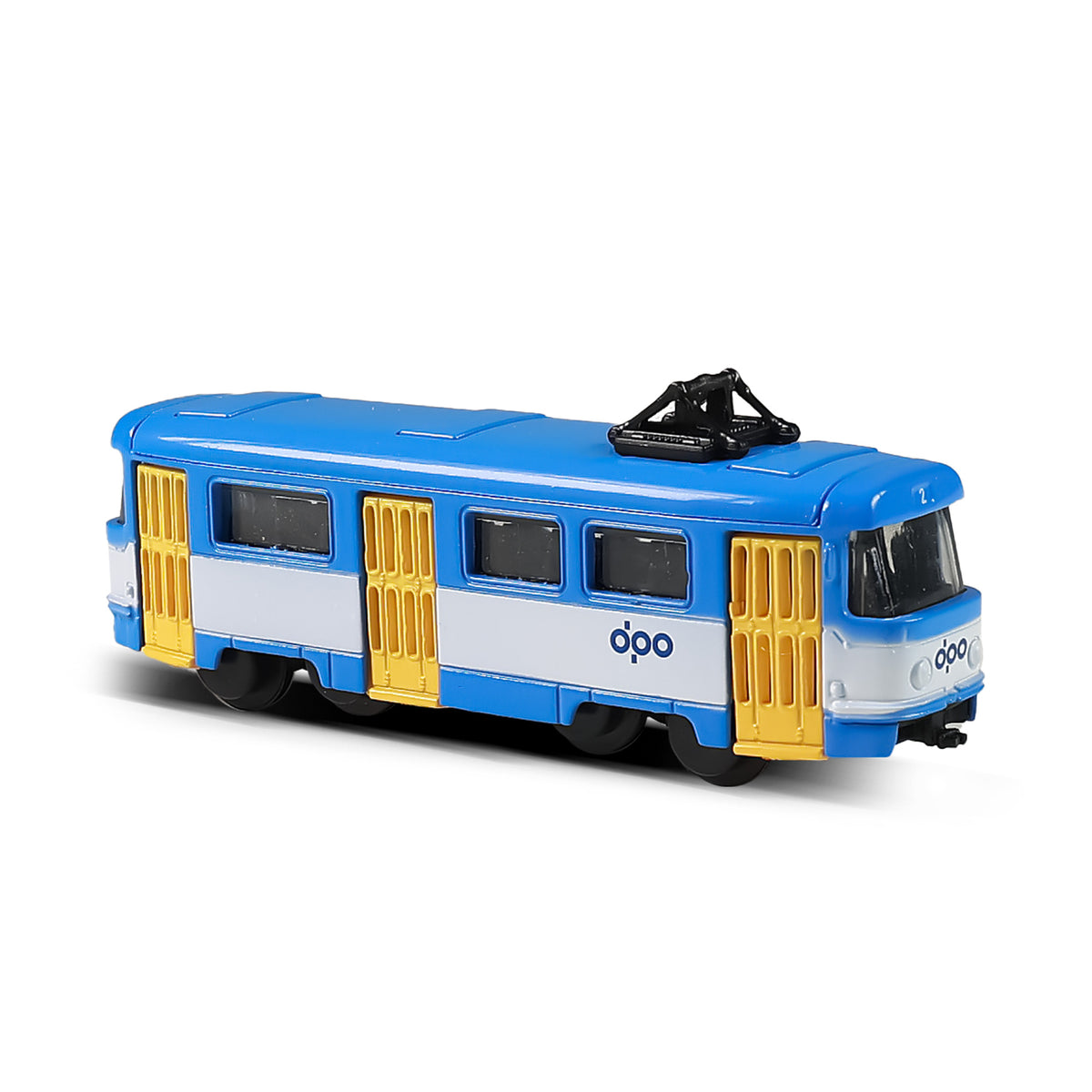 Metal tram DPO Ostrava 8.5 cm / Tramvaj DPO Ostrava
