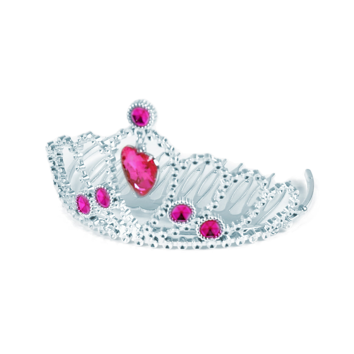 Pink Princess Crown with Earrings