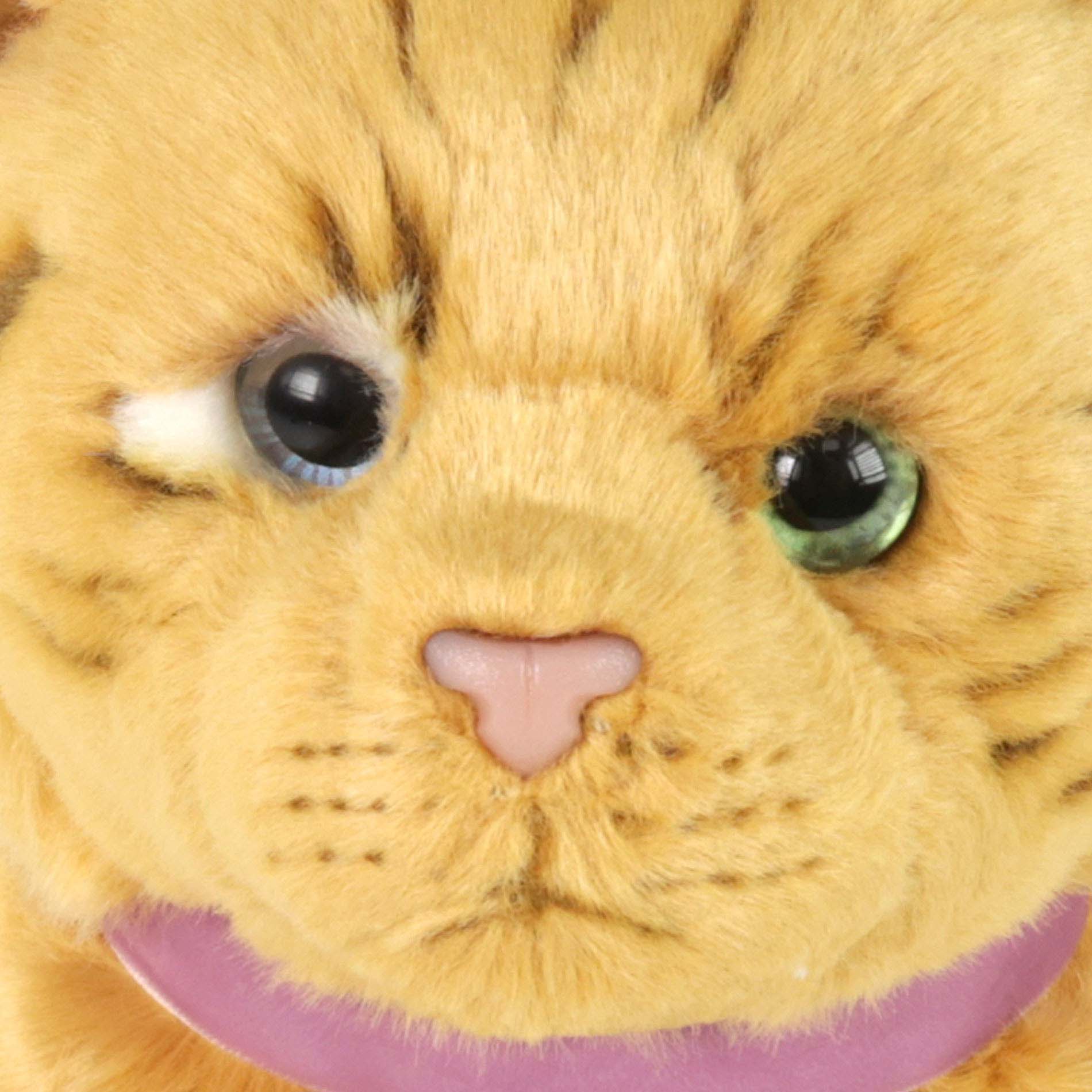 Plush ginger cat 25 cm