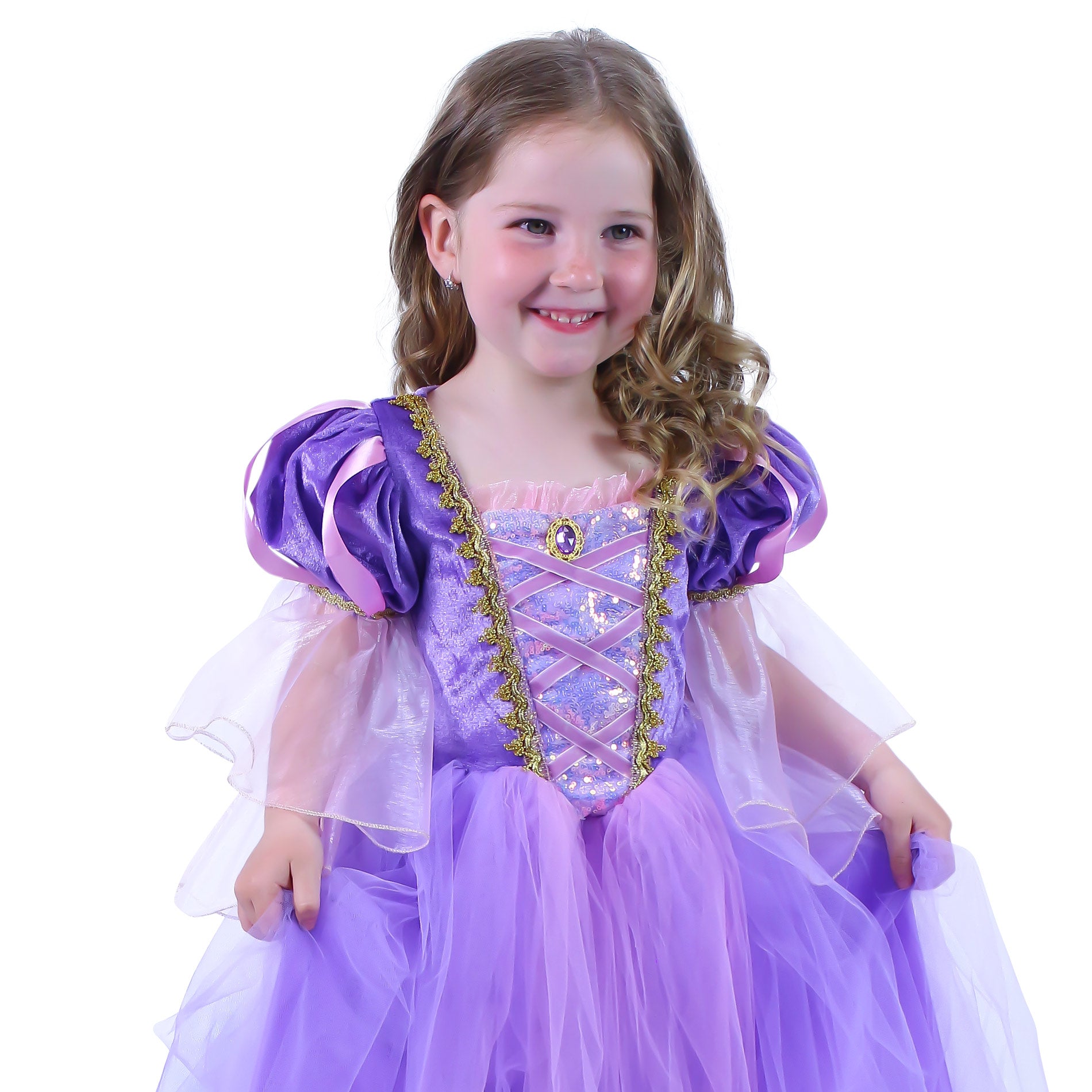 Children's princess costume Violet (M)