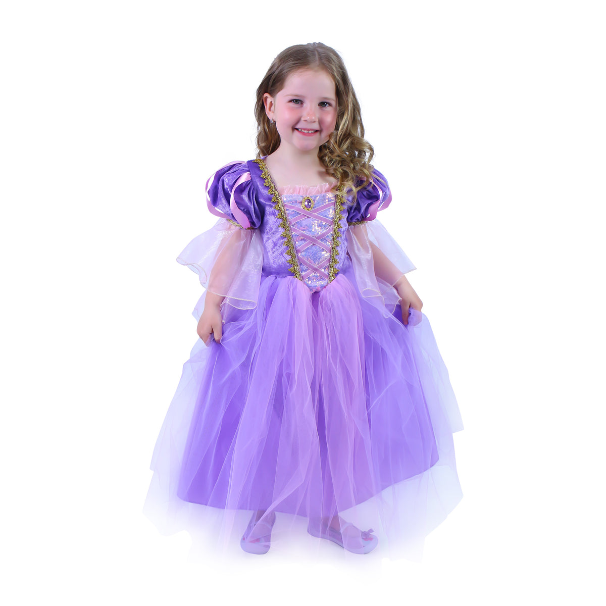 Children's princess costume Violet (M)