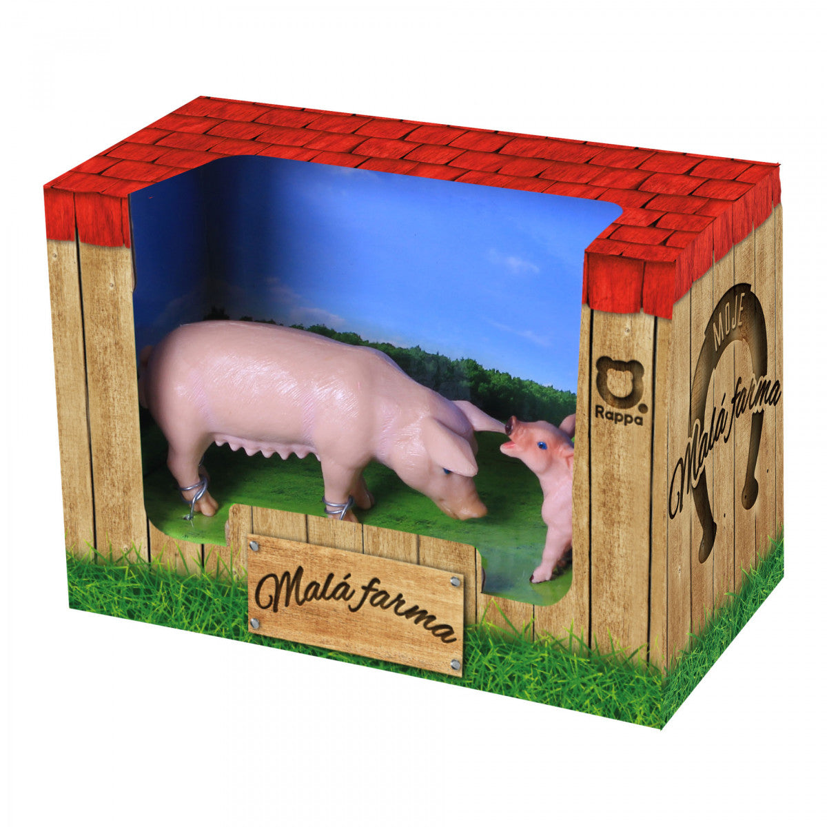 Pig figures set 2 pcs