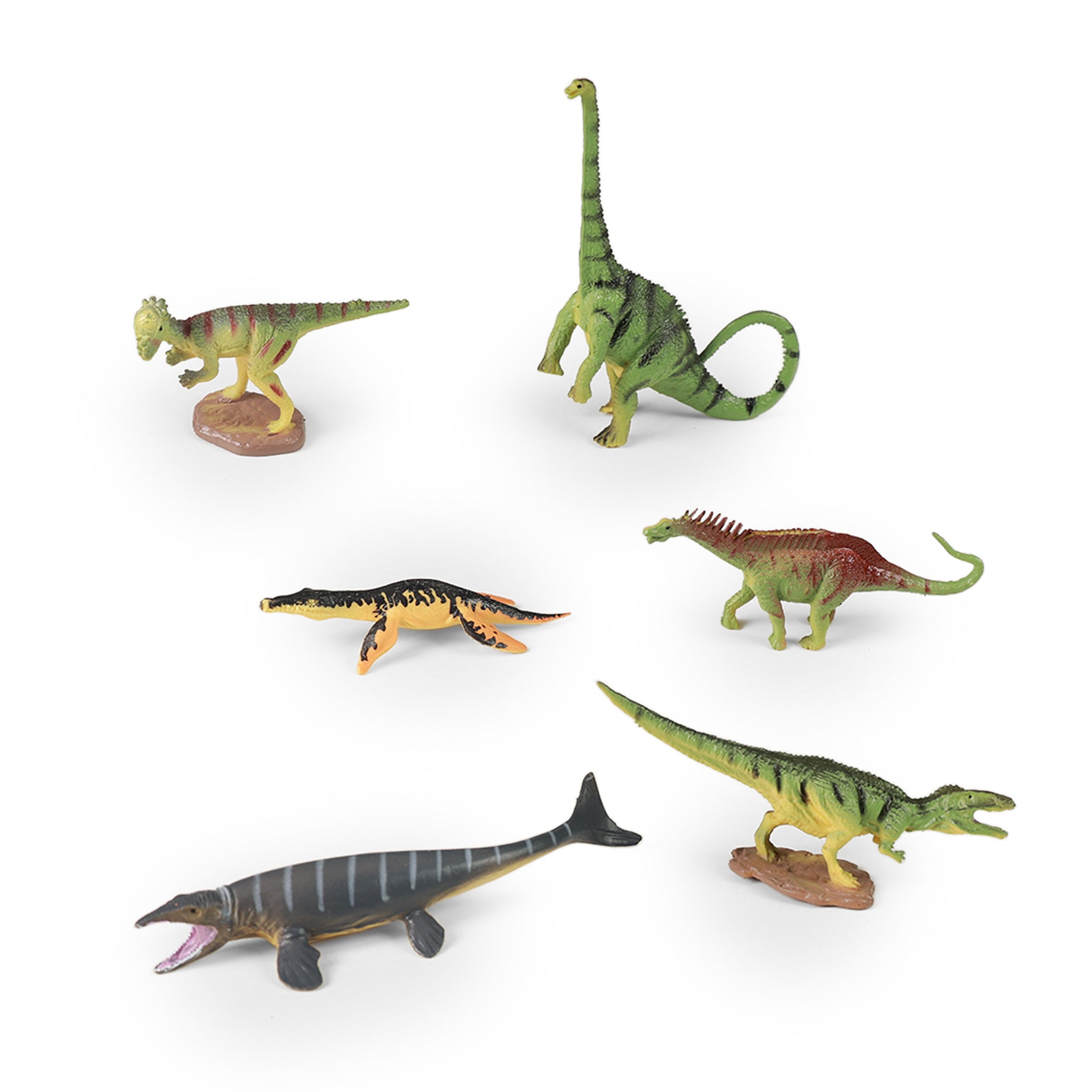 Dinosaur figures set 6 pcs in box