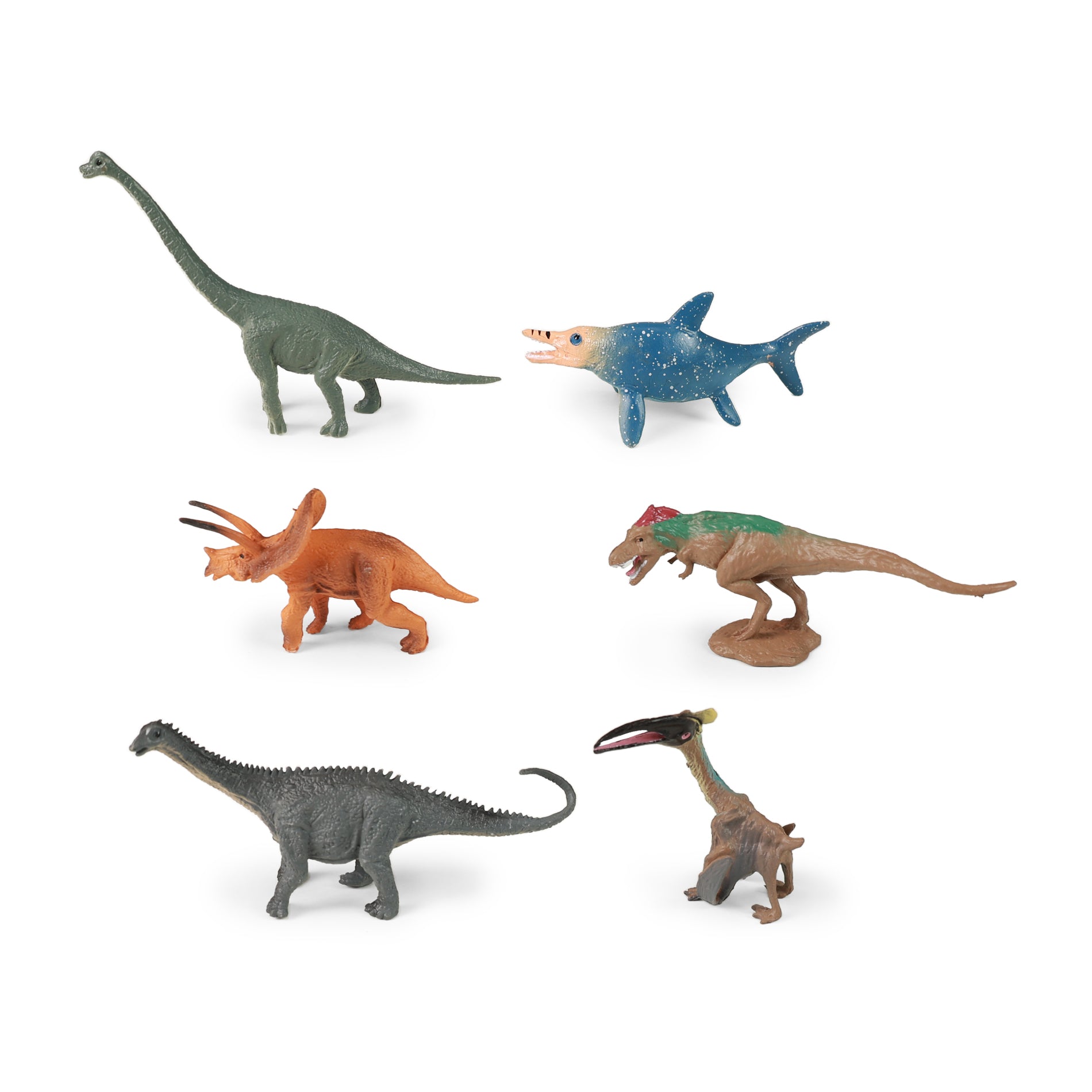Dinosaur figures set 6 pcs