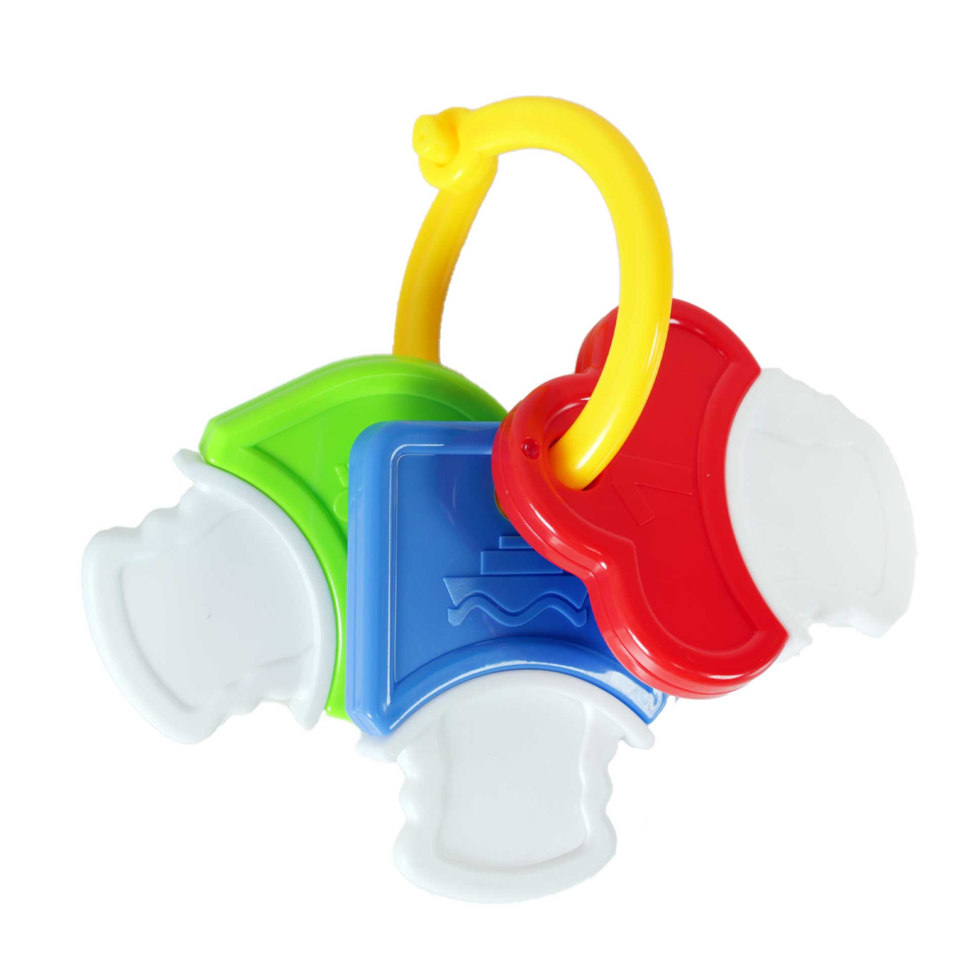 Baby rattle and teether keys