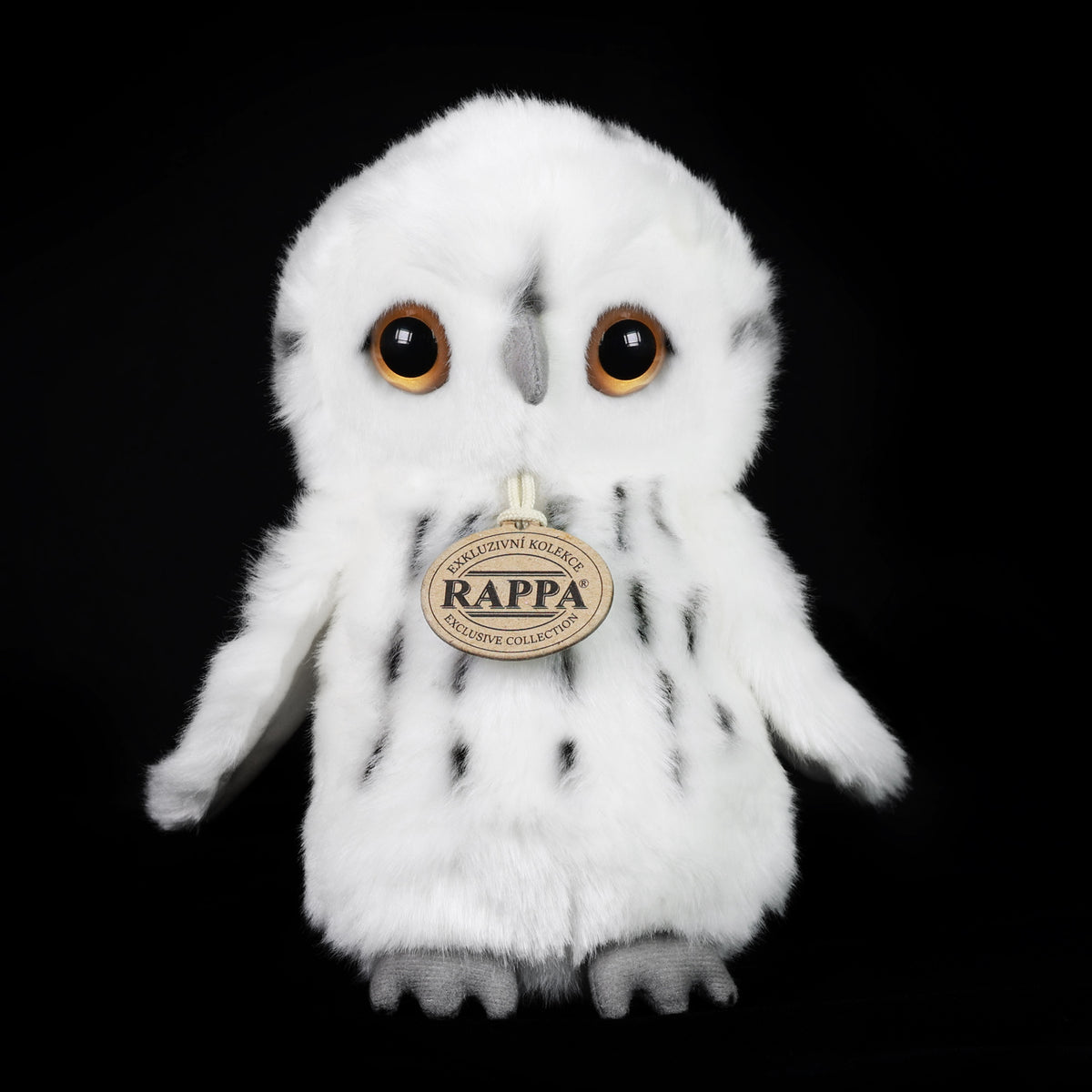 Snowy owl plush toy 18 cm ECO-FRIENDLY
