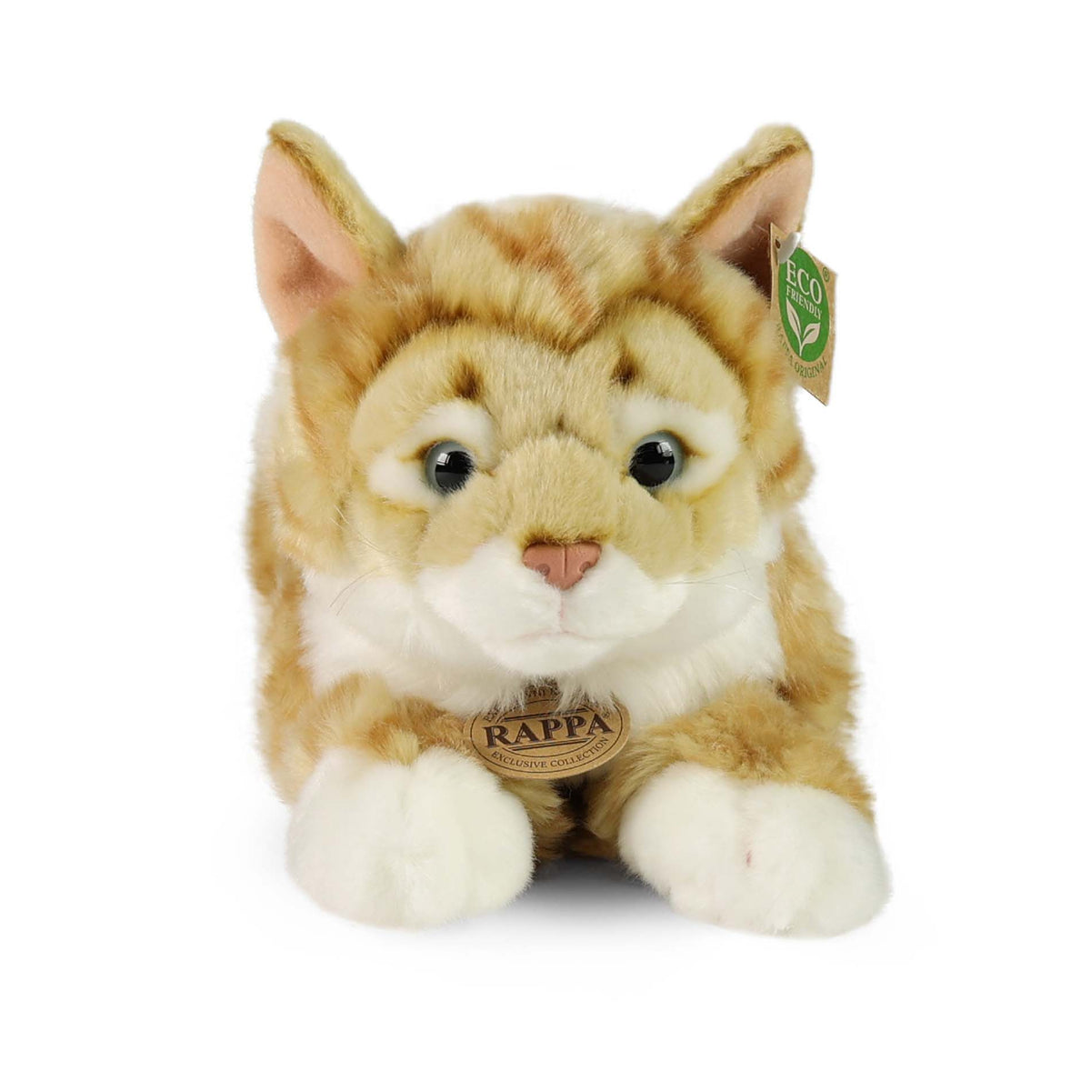 Plush ginger tabby cat 40 cm