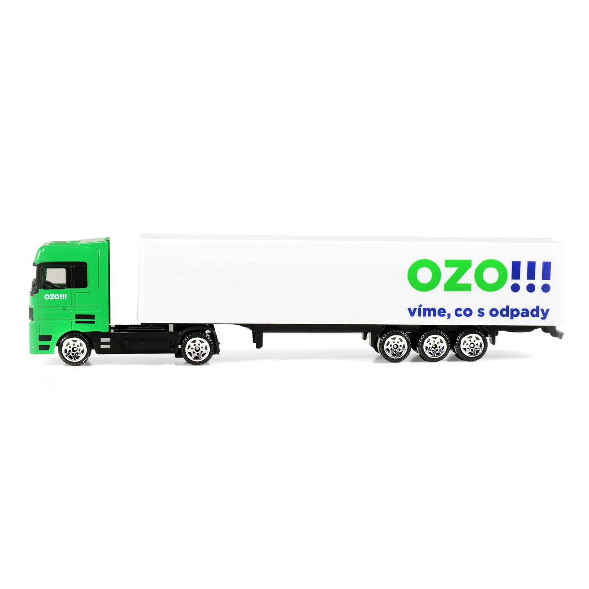 Metal OZO truck with PVC trailer 20 cm