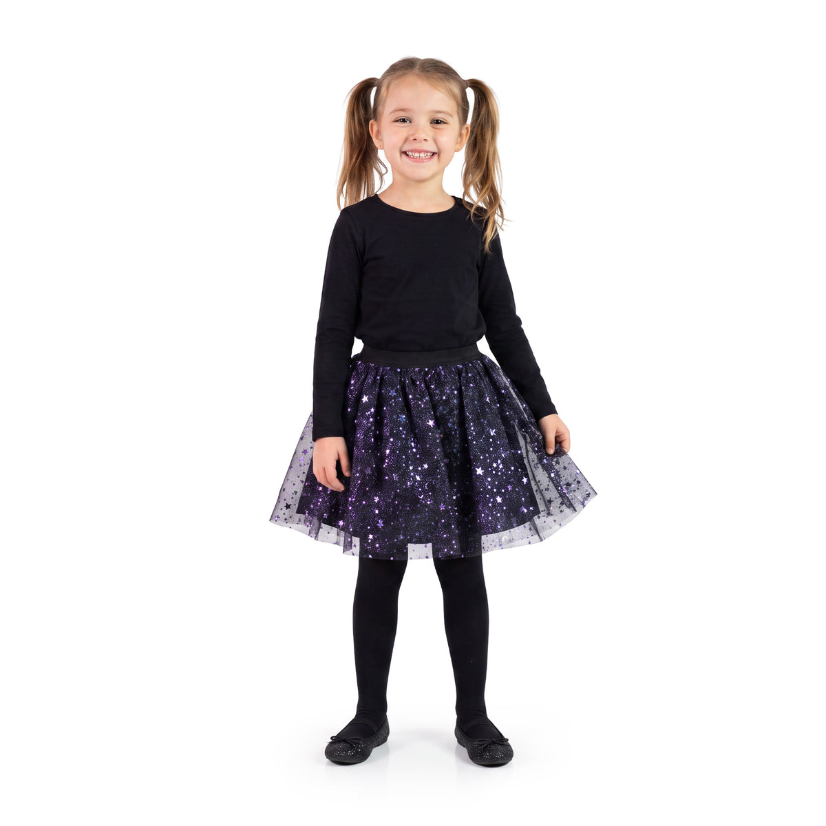 Witch tutu skirt with stars