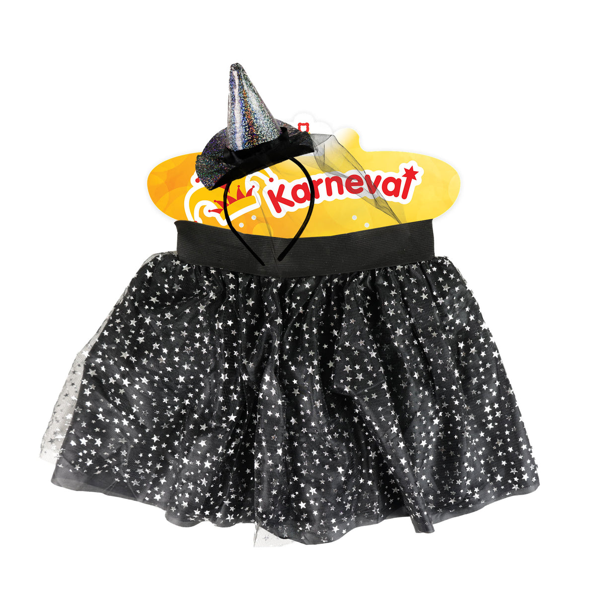 Witch costume set with tutu skirt and headband