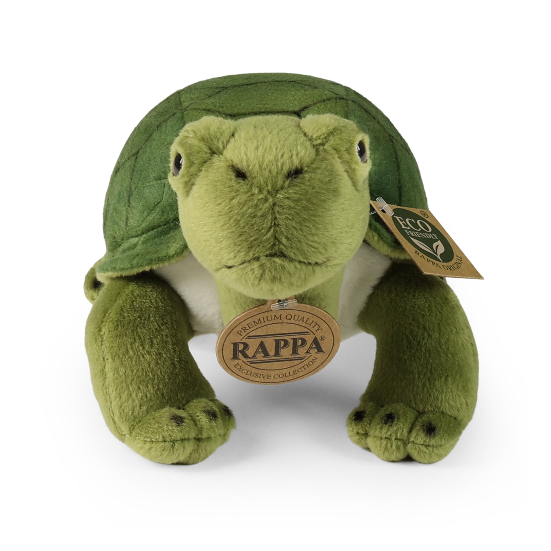Green plush turtle Agáta 25 cm