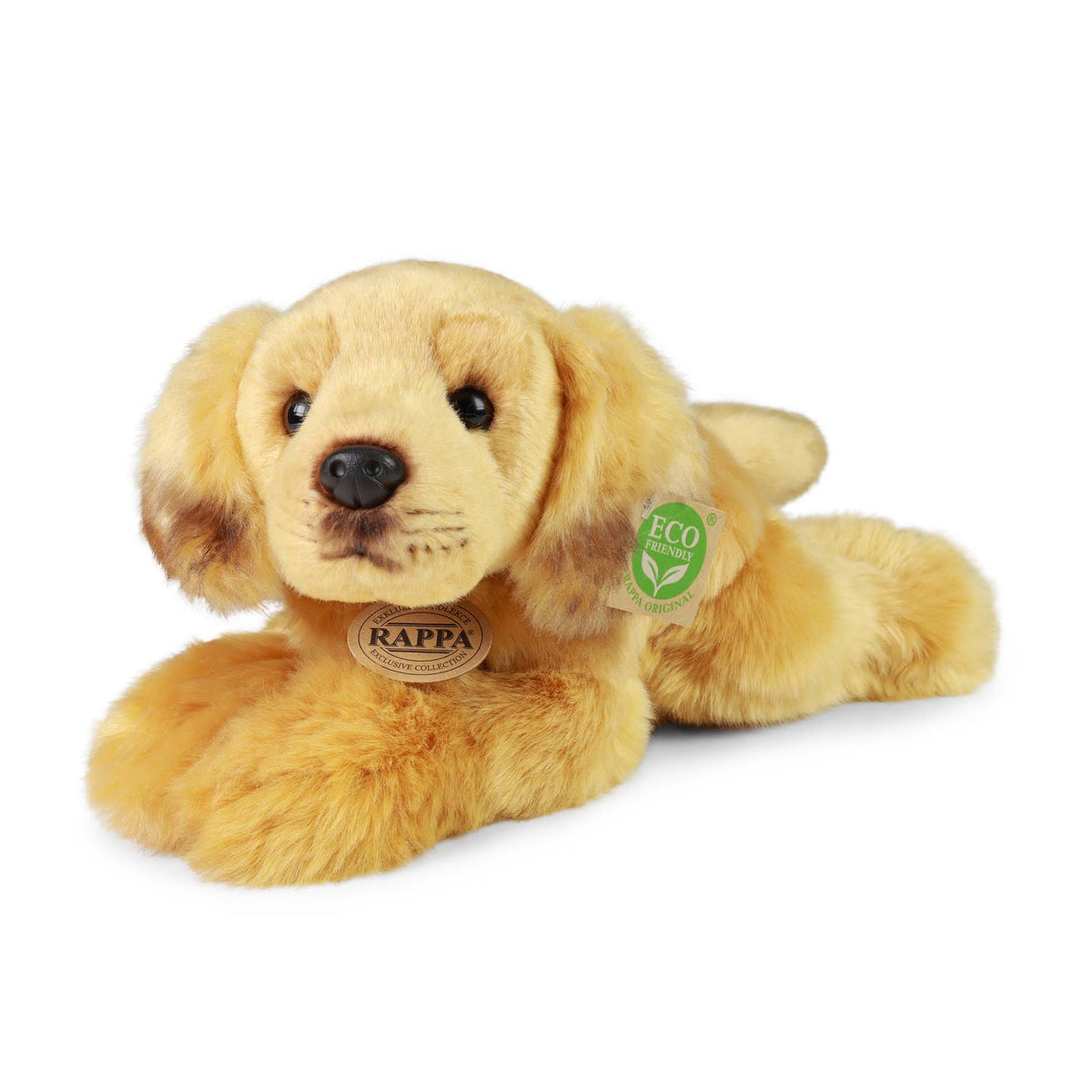 Eco-friendly plush golden retriever 30 cm