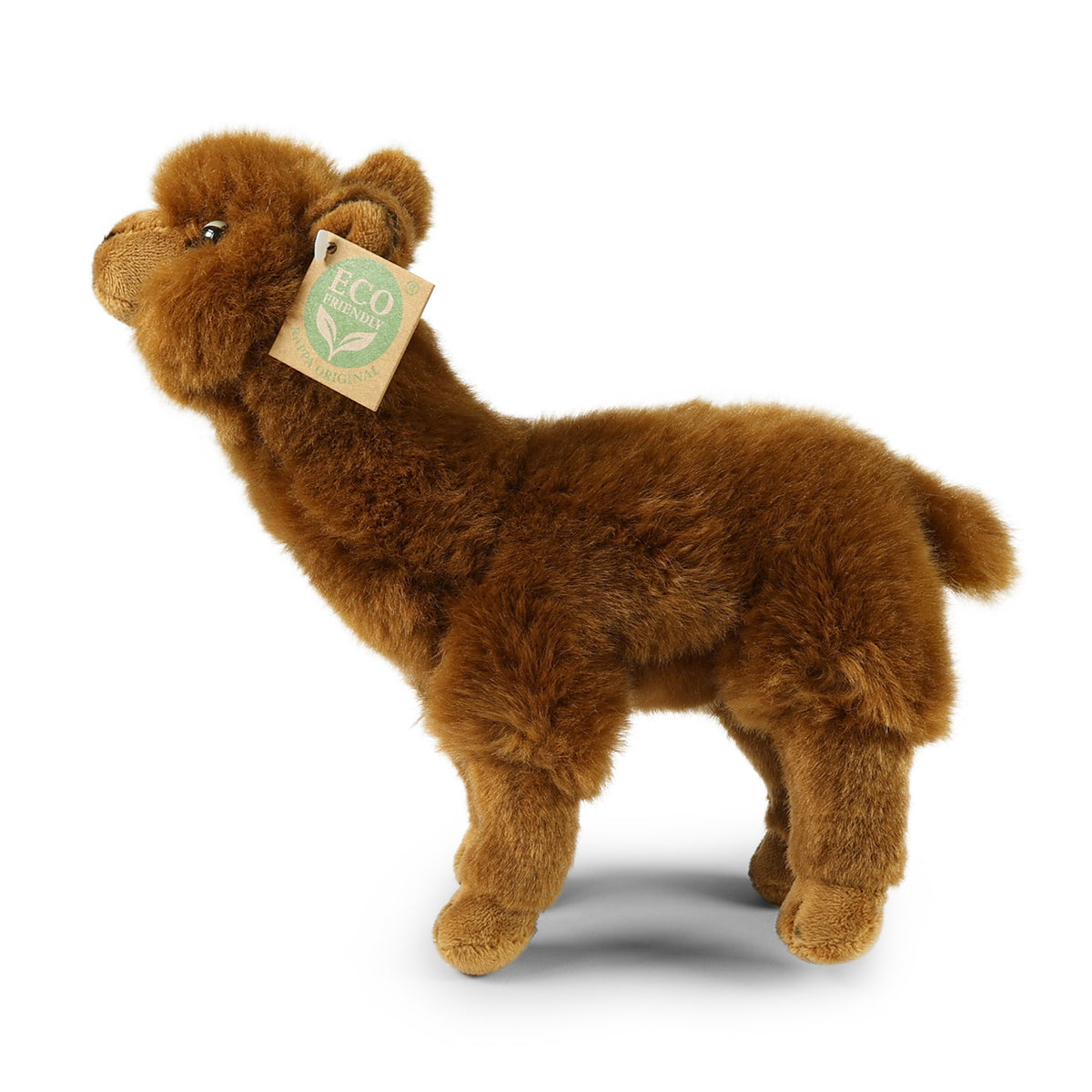 Brown plush alpaca 23 cm