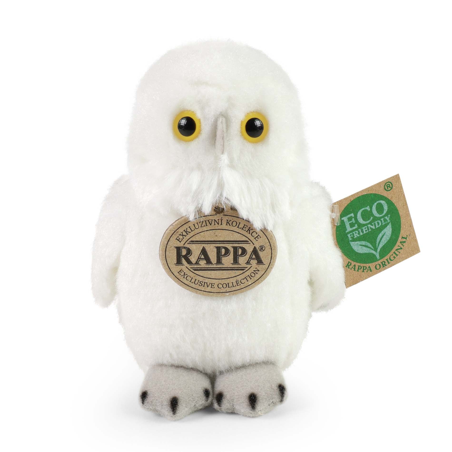 Snowy owl plush toy 13 cm