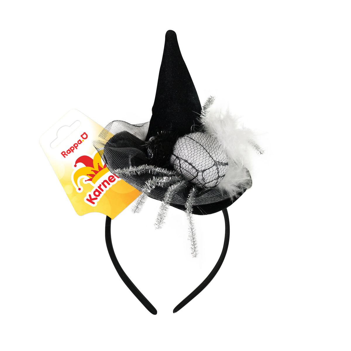 Headband with Mini Hat and Spider