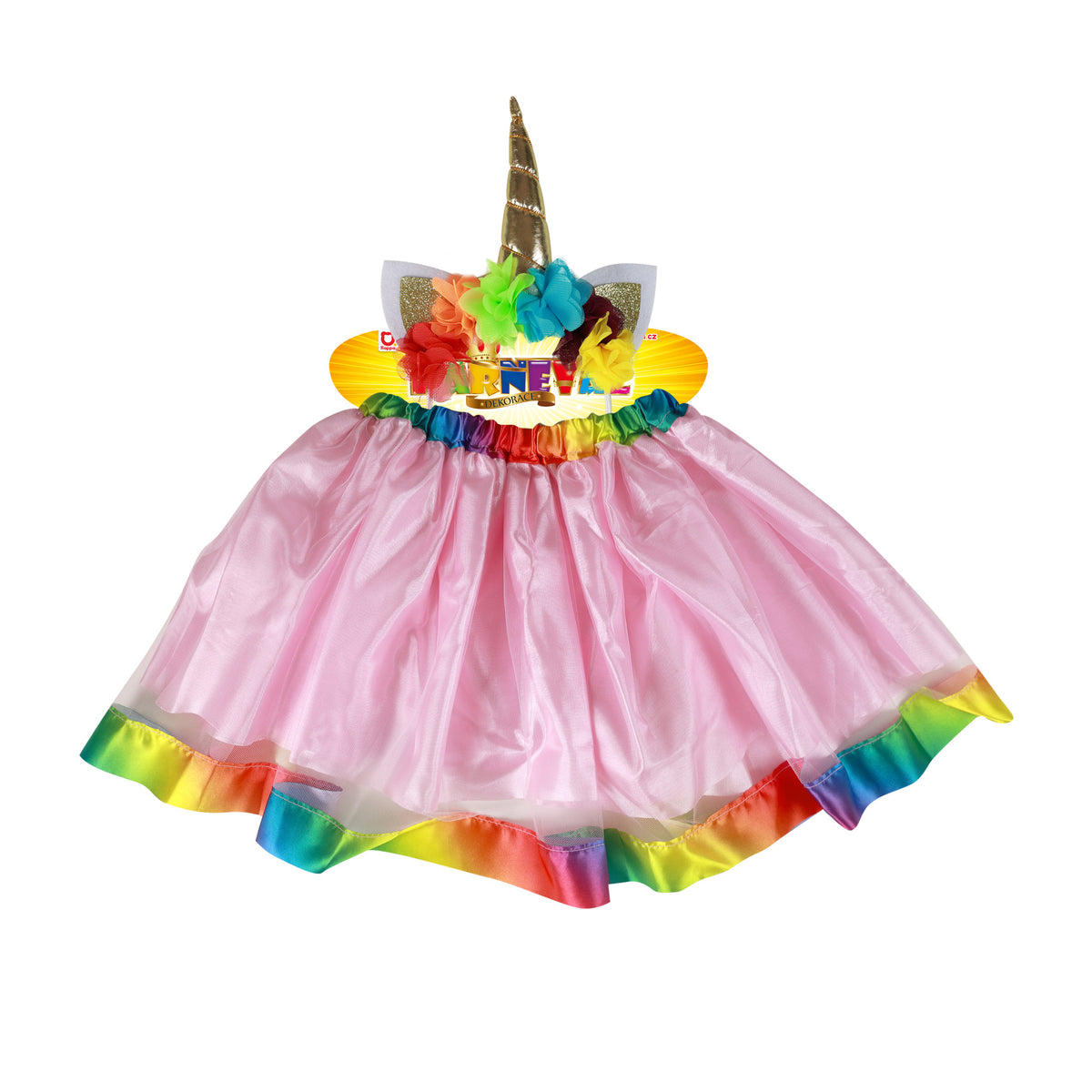 Children's unicorn TUTU costume skirt with headband
