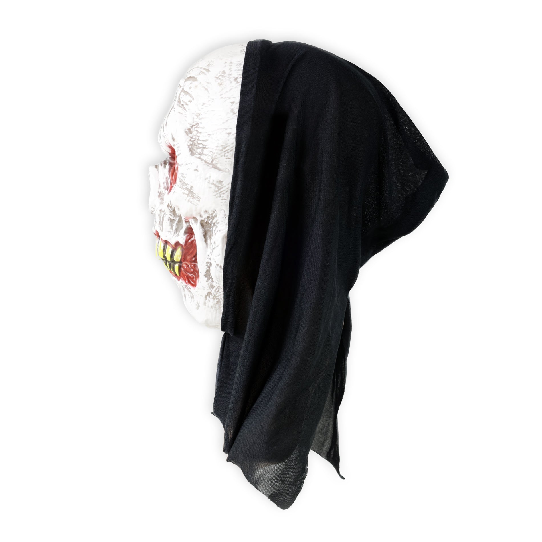 Skeleton mask with scarf