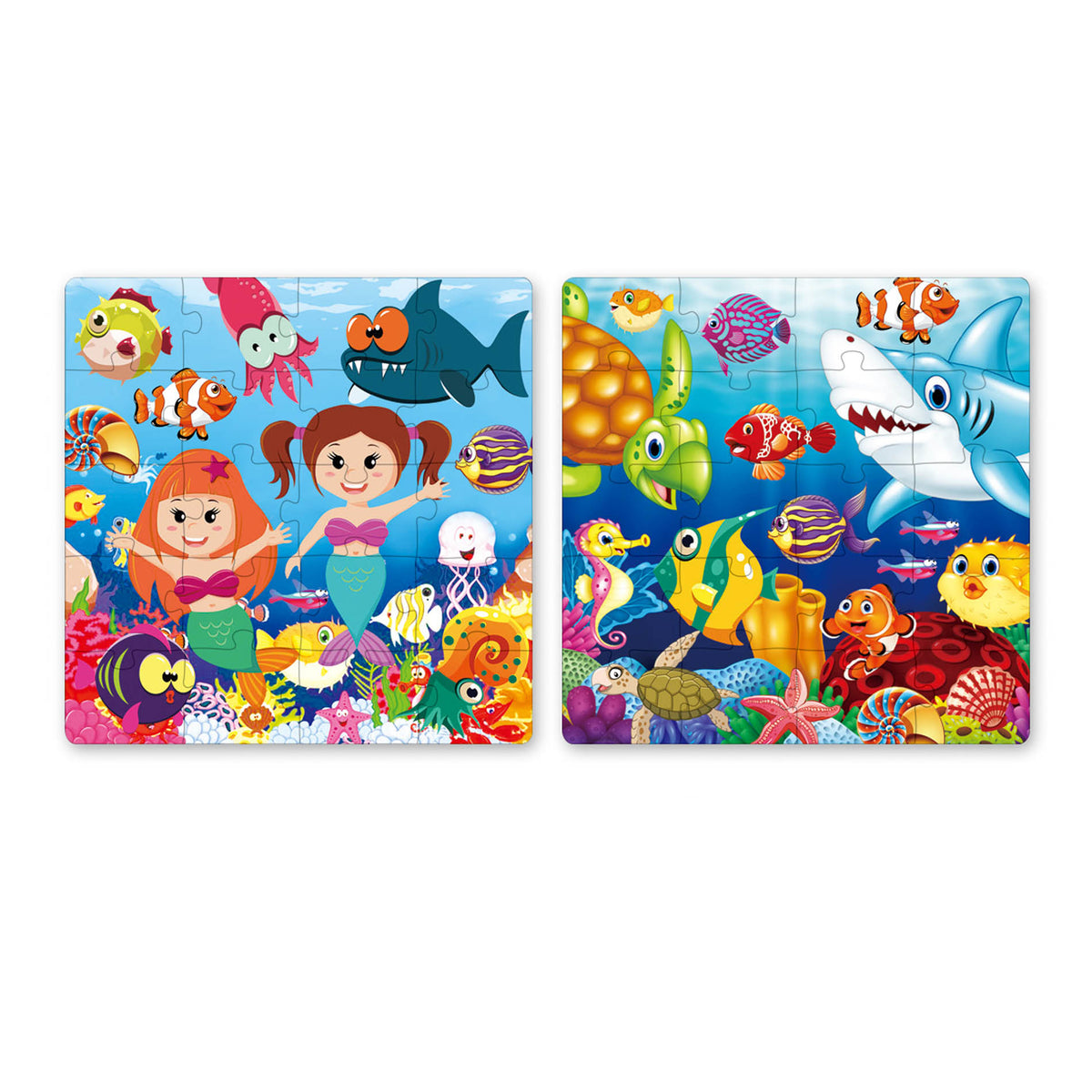Magnetic puzzle ocean, 2 x 20 pieces